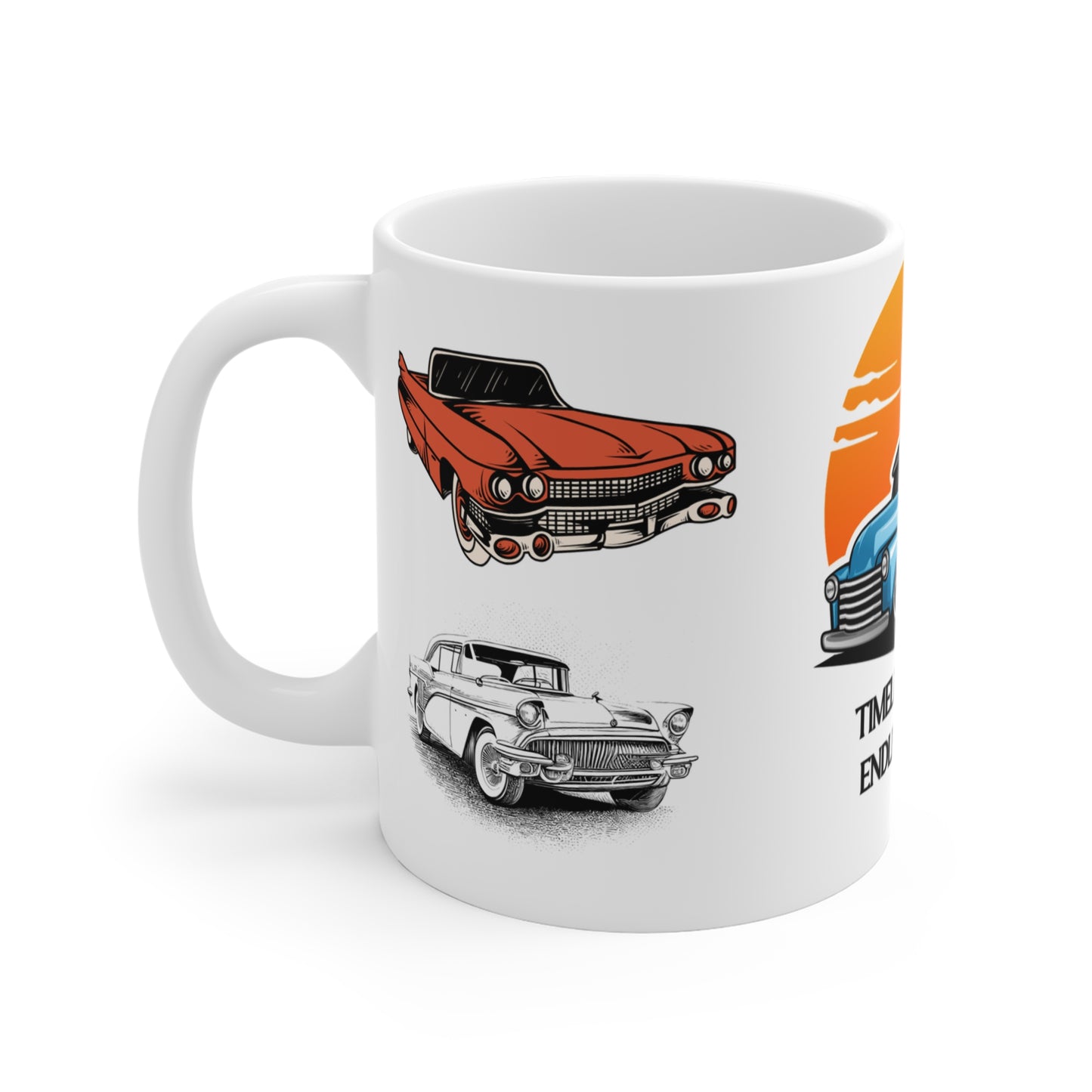 Timeless Rides, Endless Pride - Mug 11oz