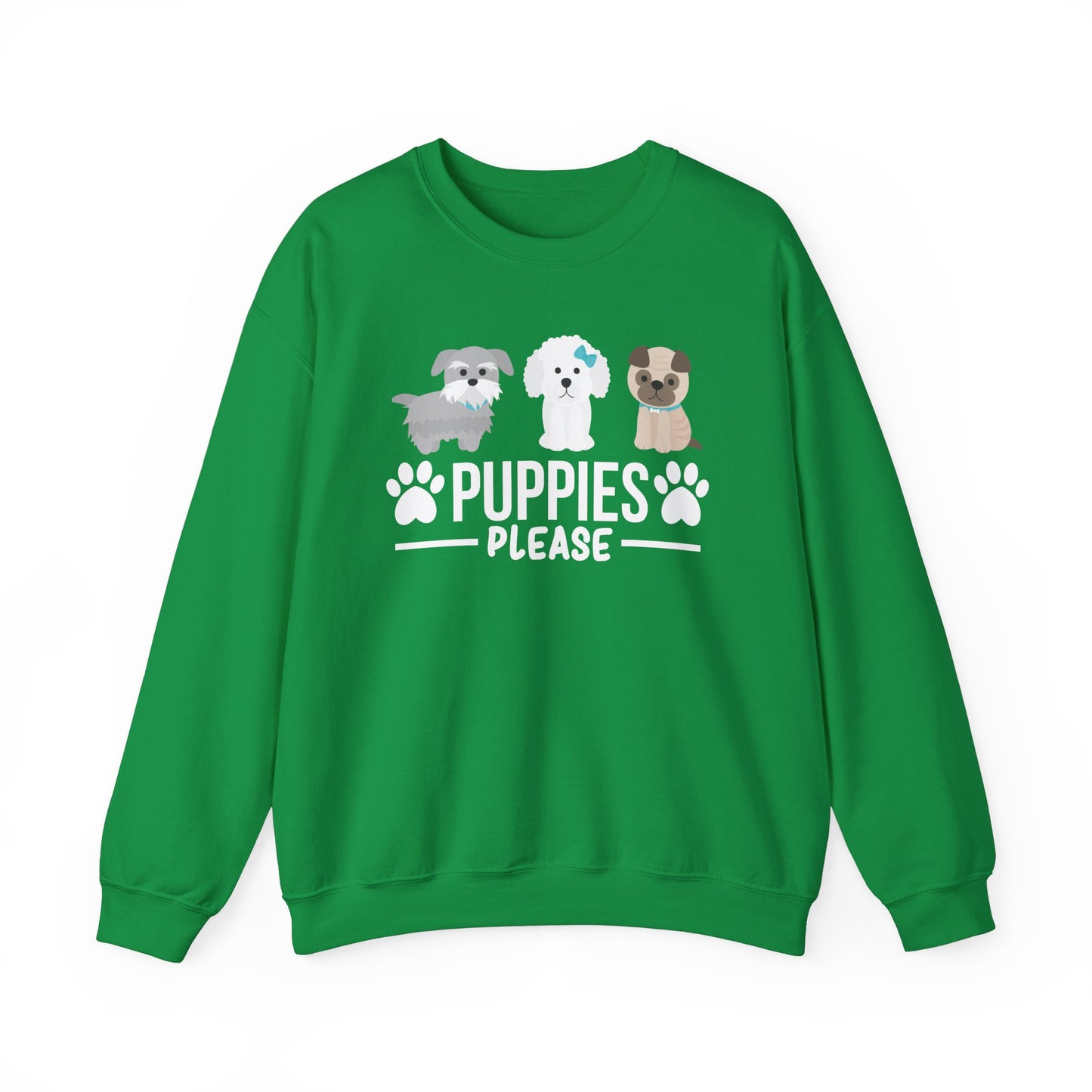 Puppies, Please - Unisex Heavy Blend™ Crewneck Sweatshirt