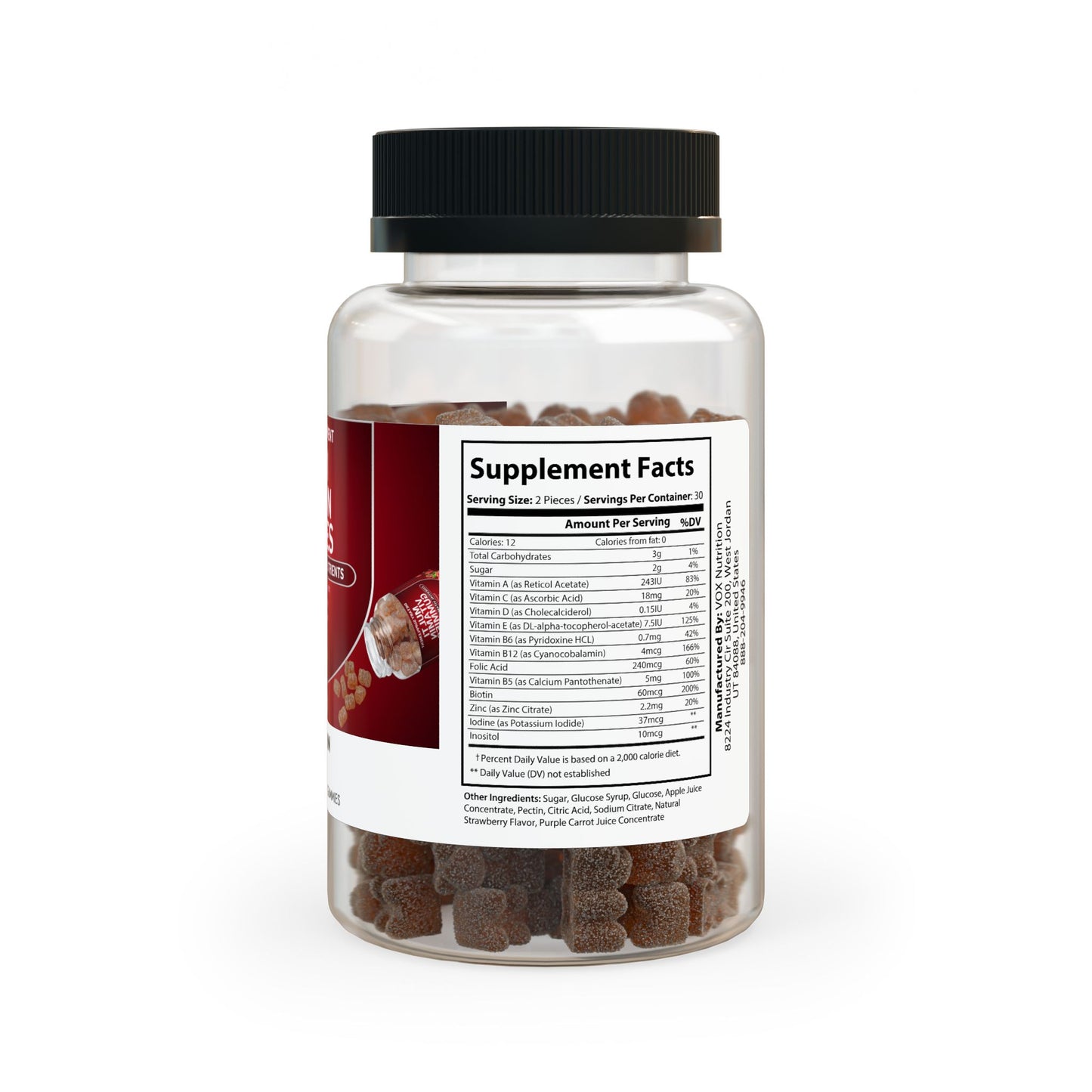 Multivitamin Gummies for Adults (60 Gummies) - 11857