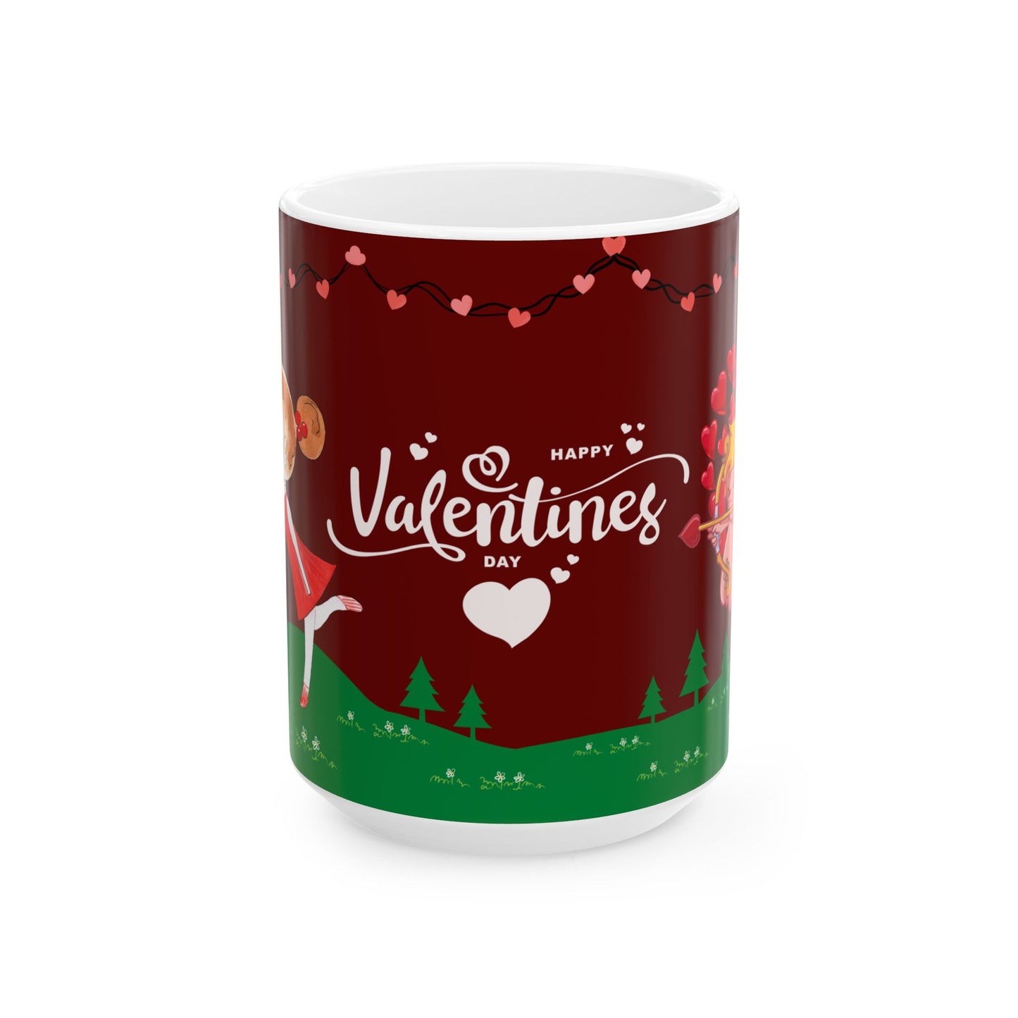 Happy Valentine's Day! - Ceramic Mug, (11oz, 15oz) - 11178