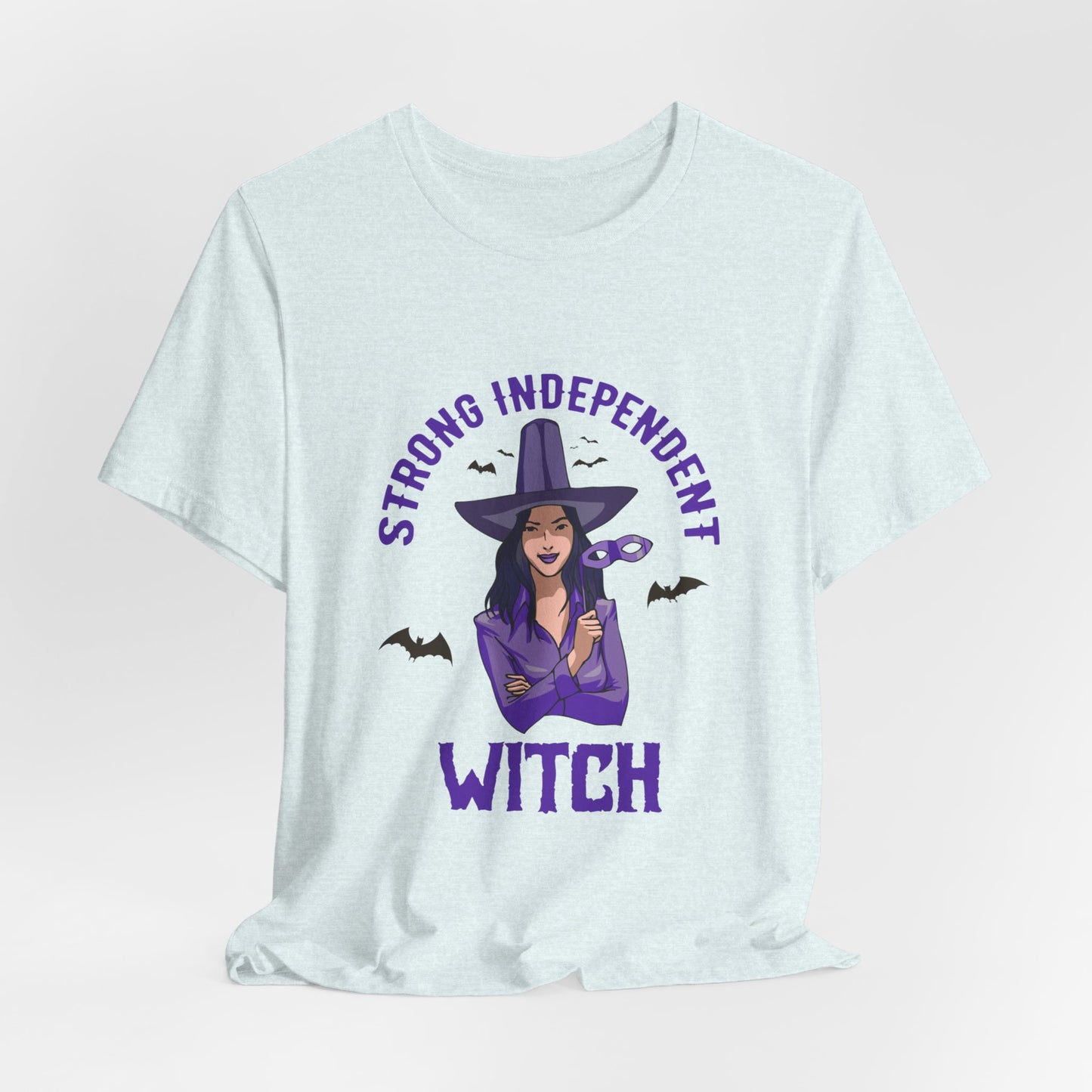 Halloween: Strong Independent Witch - Unisex Jersey Short Sleeve Tee