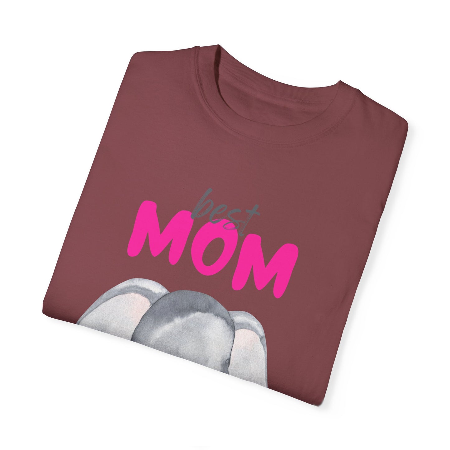 Best Mom Elephant Graphic T-Shirt for Mother's Day - 11820