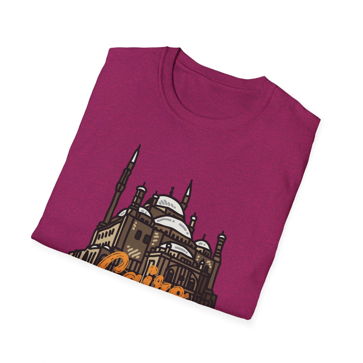 Cairo Unisex Softstyle T-Shirt – Perfect for Travelers and City Lovers - 12088