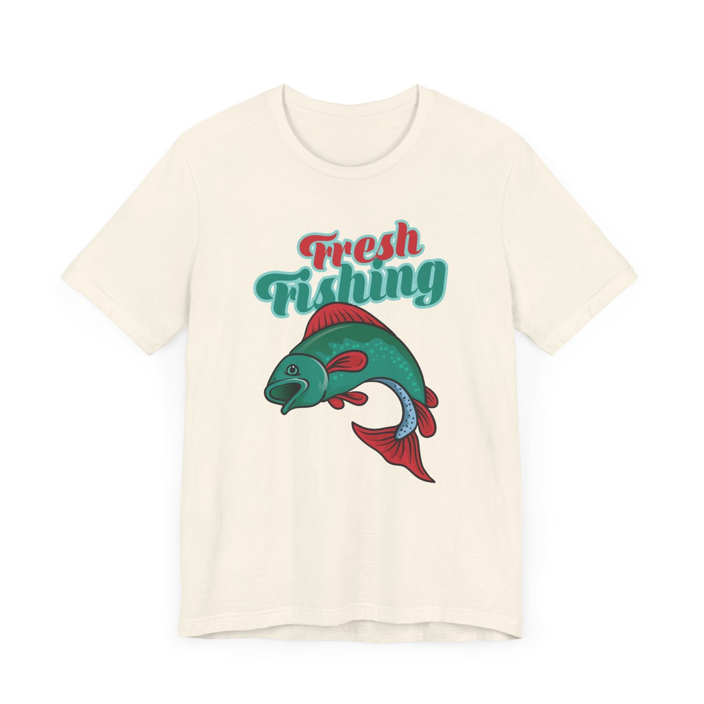 Fishing:  Fresh Fishing - Unisex Jersey Short Sleeve Tee