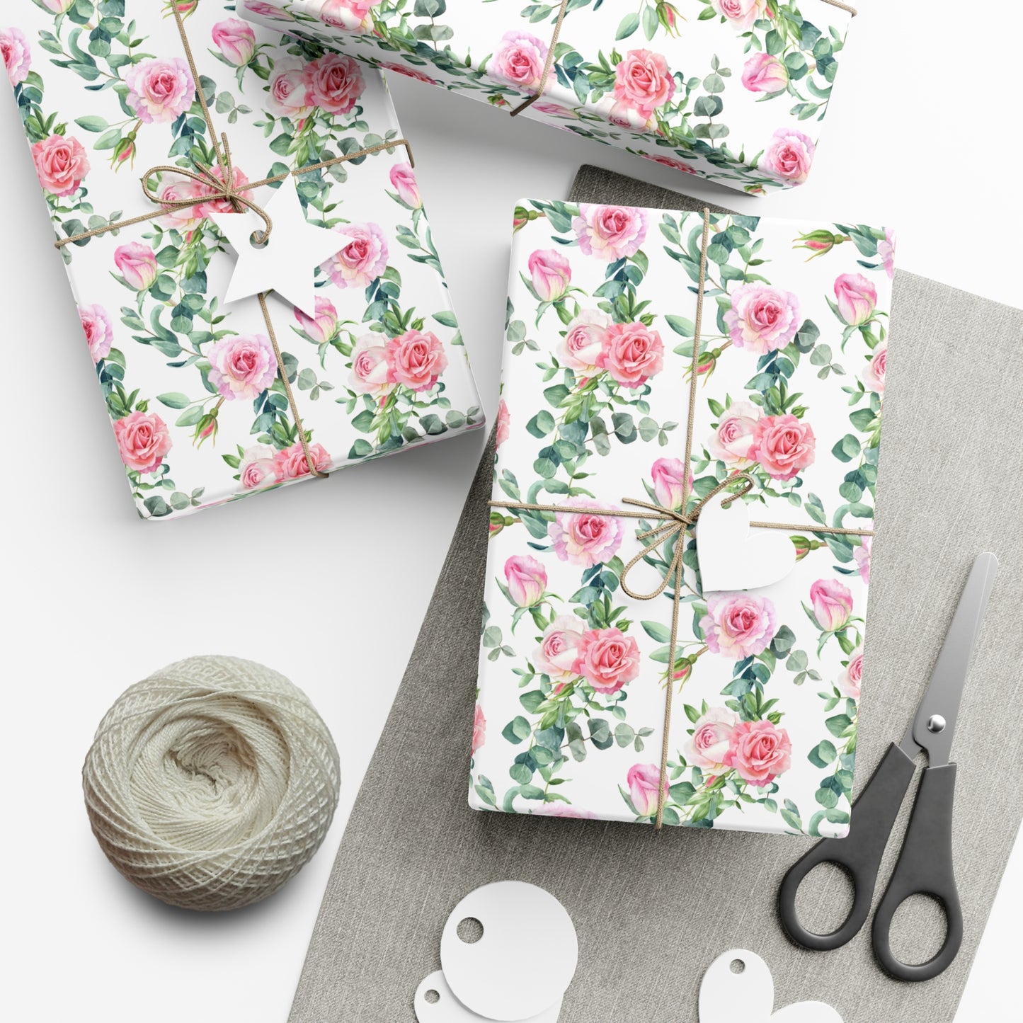 Pink Roses - Gift Wrap Papers - 10323