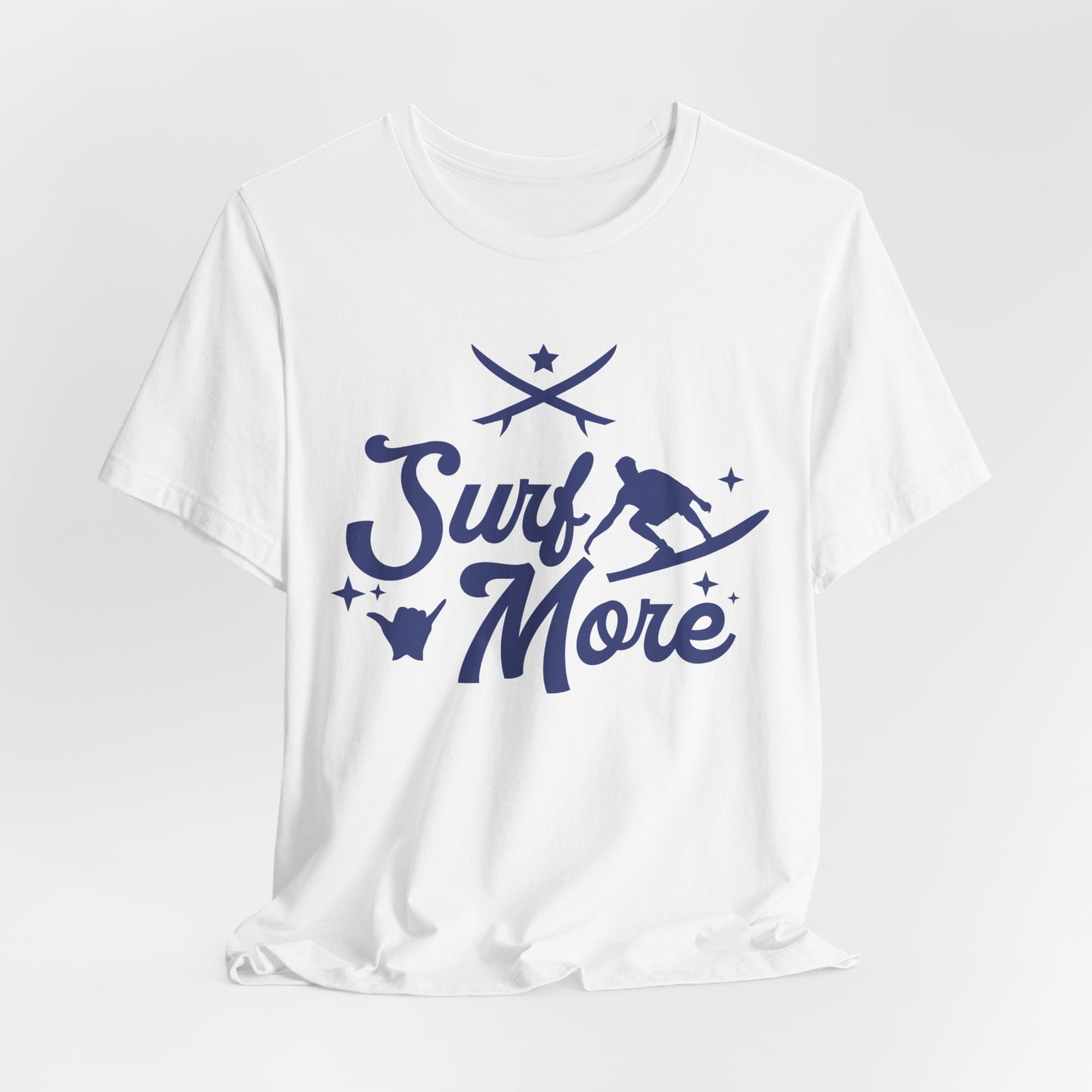 Surf More - Unisex Jersey Short Sleeve Tee - 13135