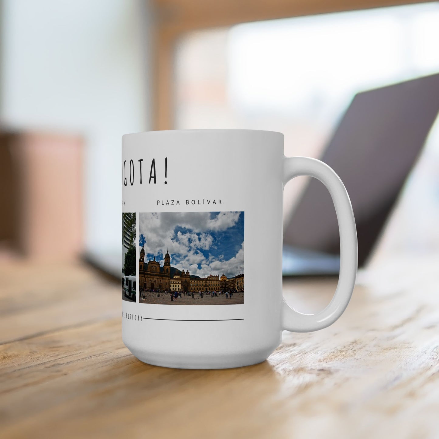 Hello Bogota! Ceramic Coffee Mug - 11oz & 15oz - 12175