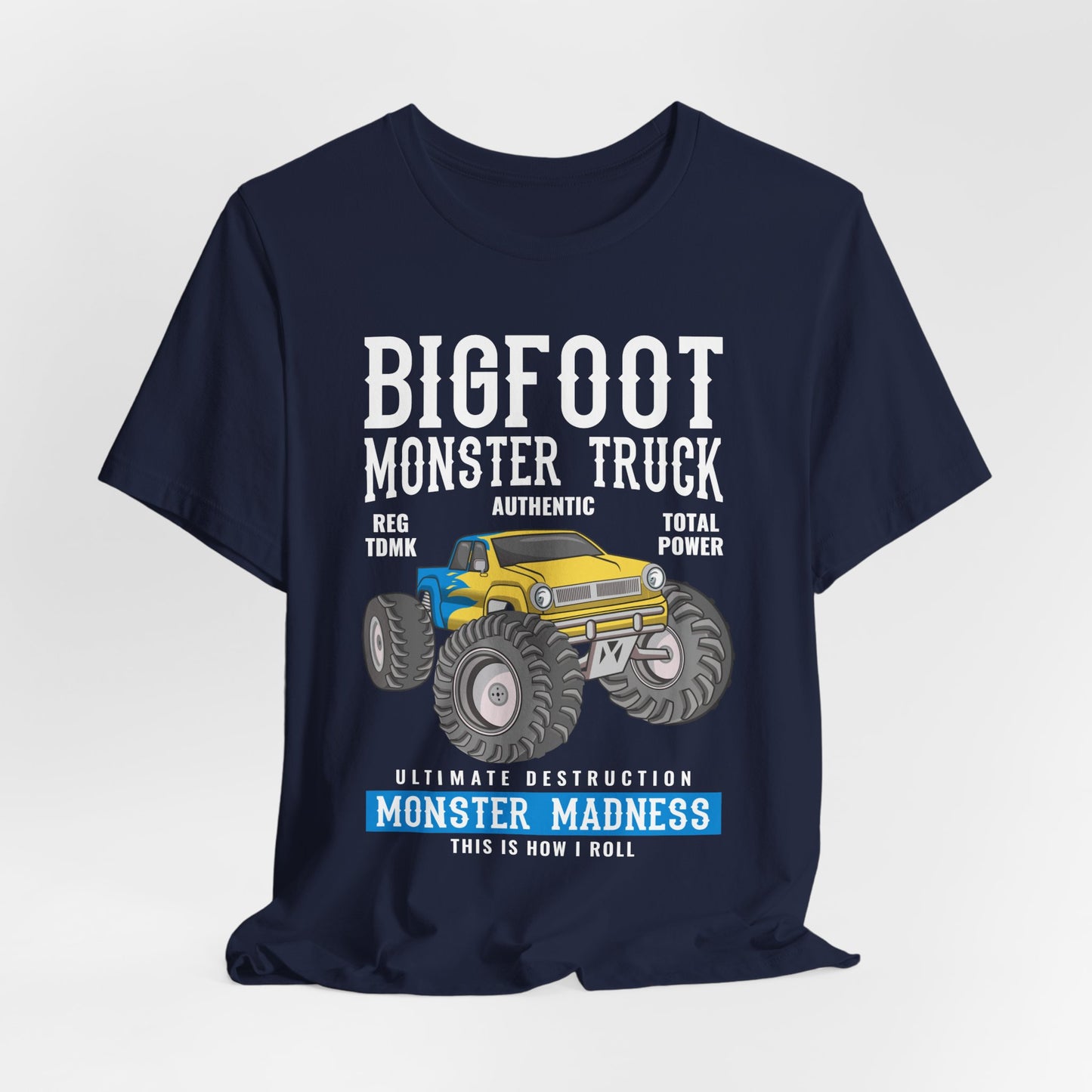 Bigfoot Monster Truck - Unisex Jersey Short Sleeve Tee - 12955