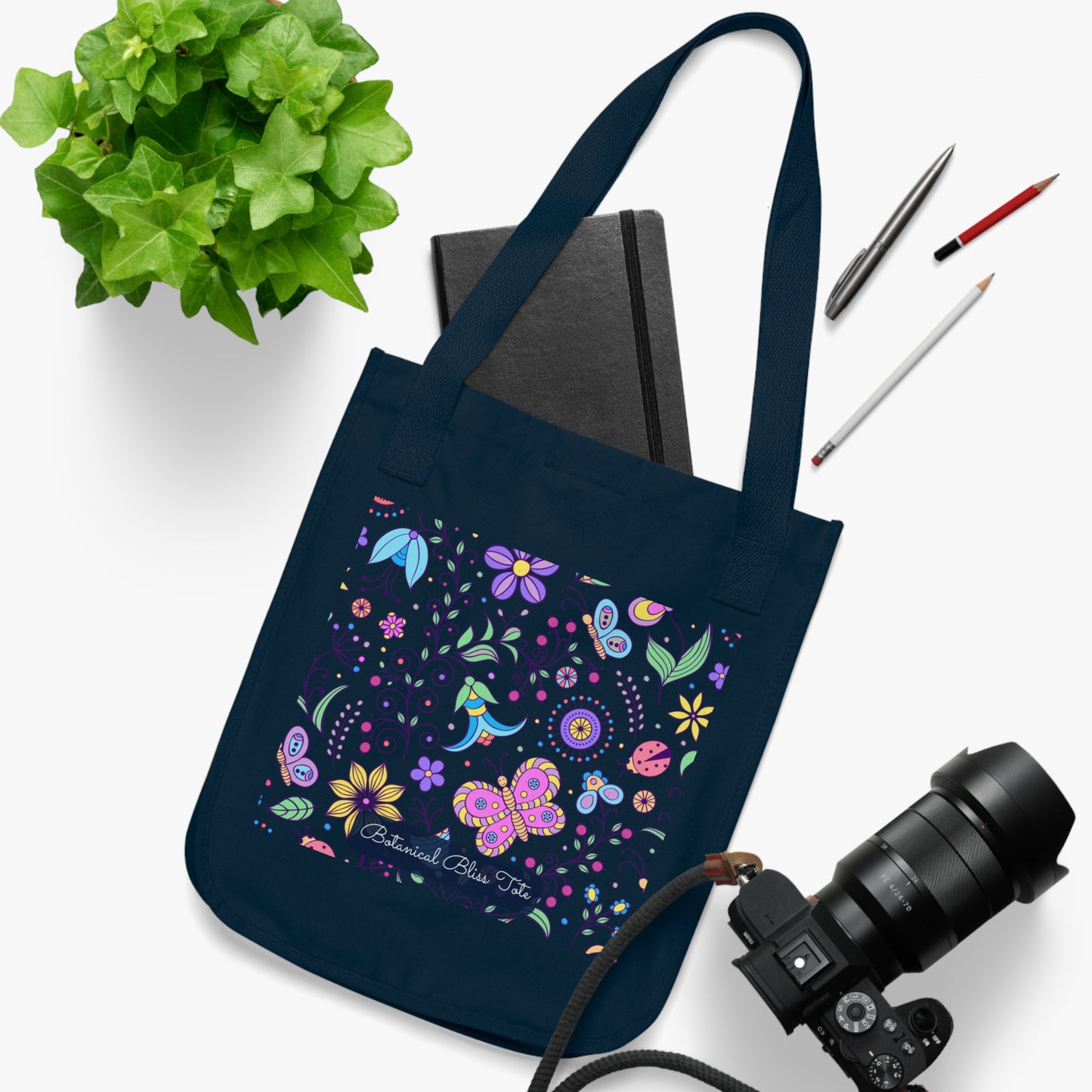 Organic Canvas Tote Bag | Nature Lovers