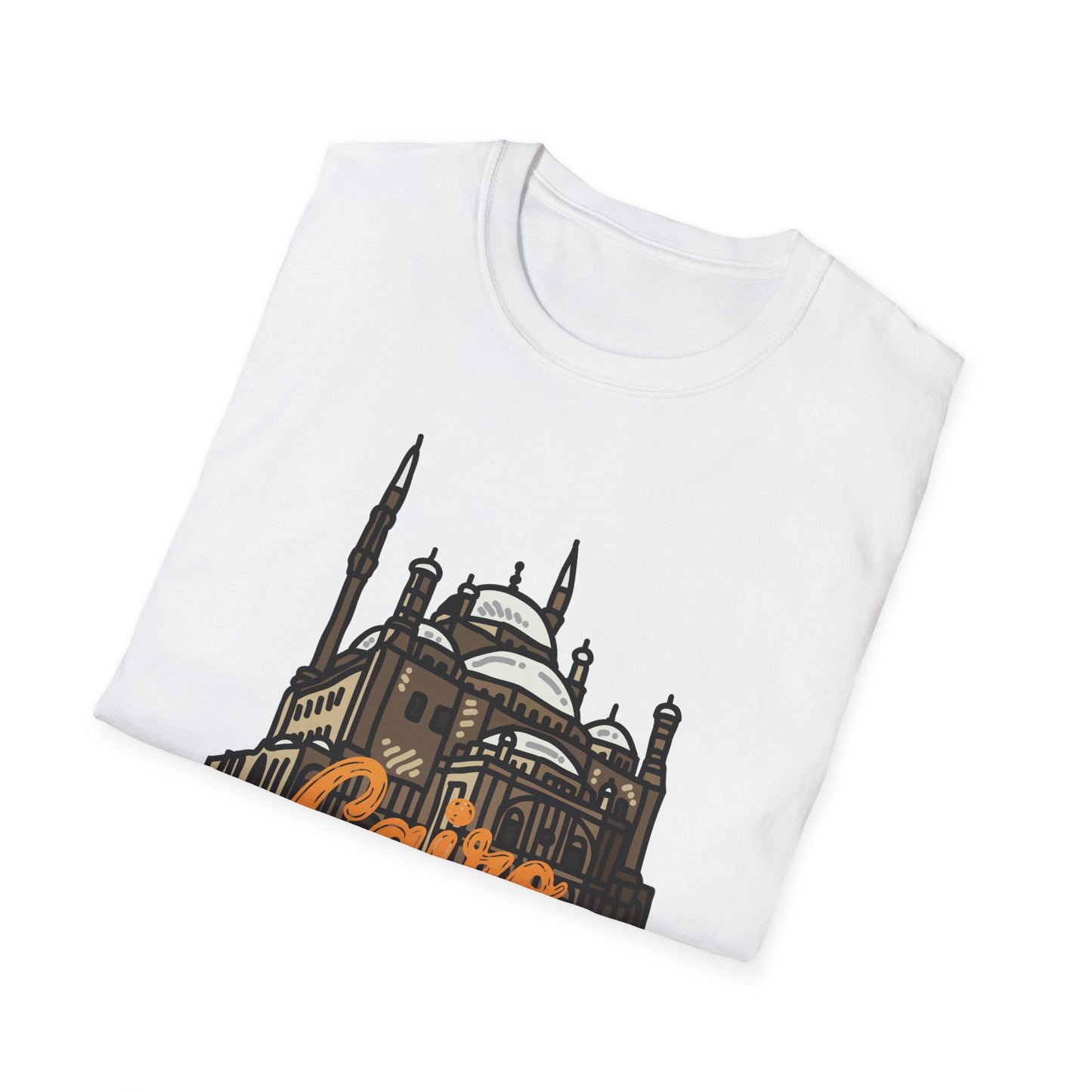 Cairo Unisex Softstyle T-Shirt – Perfect for Travelers and City Lovers - 12088