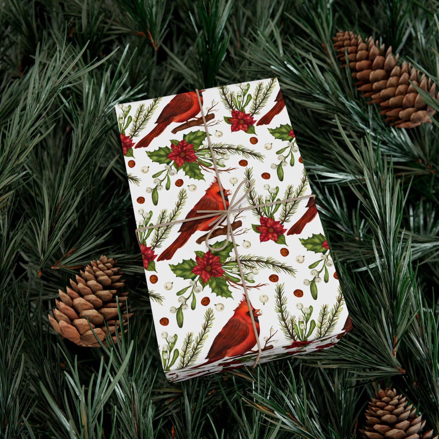 Christmas Bird - Gift Wrap Papers - 10330