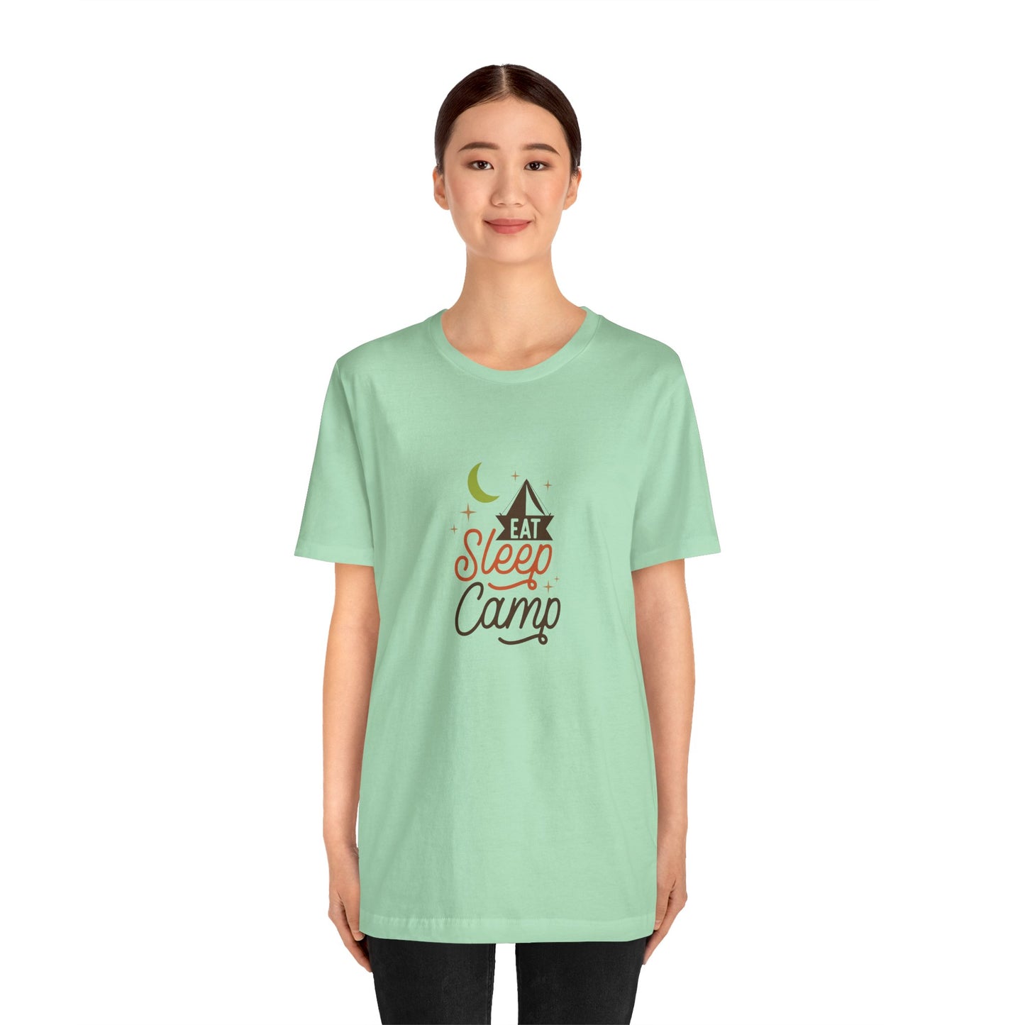 Eat Sleep Camp - Unisex Jersey Short Sleeve Tee - 10568