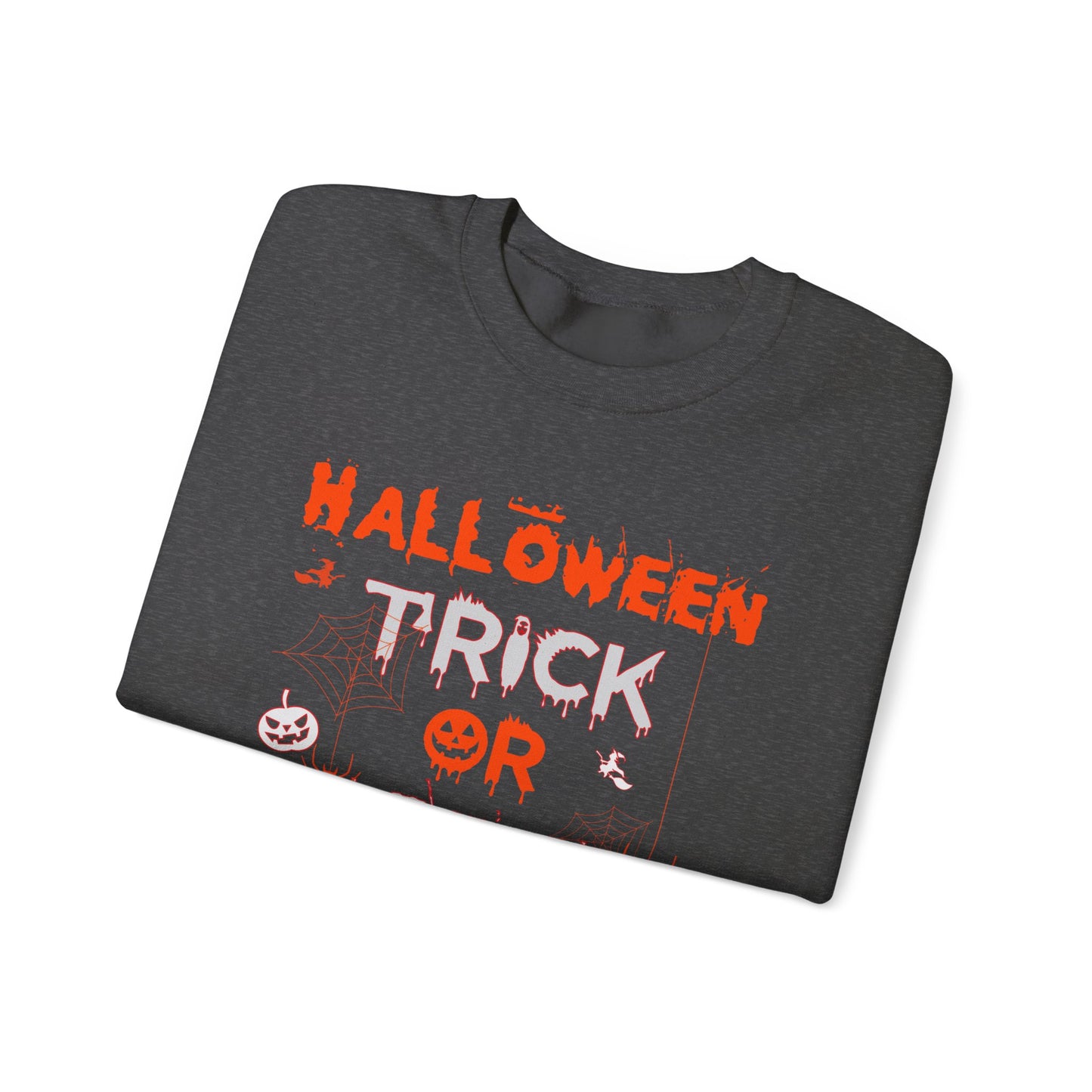 Halloween Trick Or Treat - Unisex Heavy Blend™ Crewneck Sweatshirt