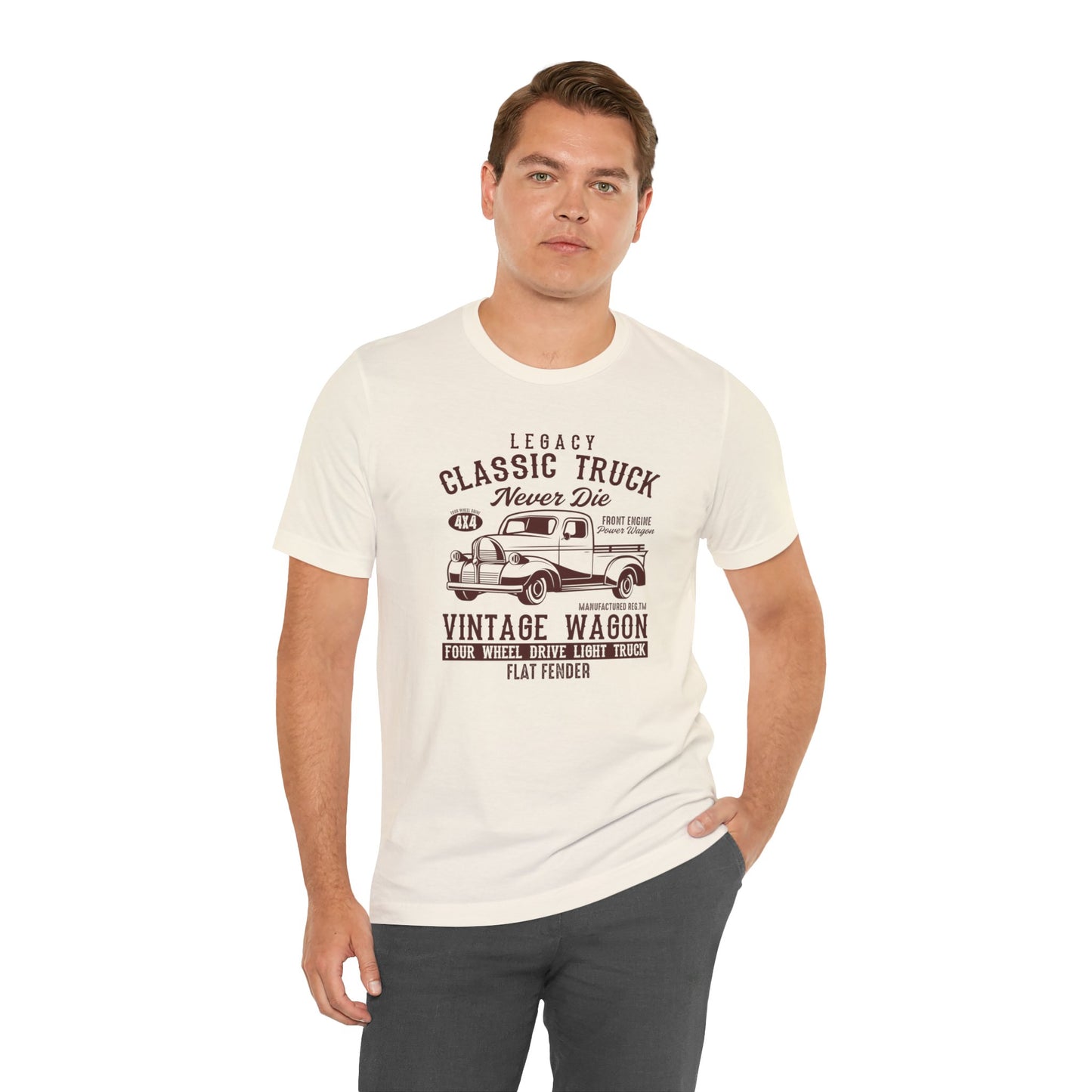 Legacy Classic Truck Never Die - Unisex Jersey Short Sleeve Tee