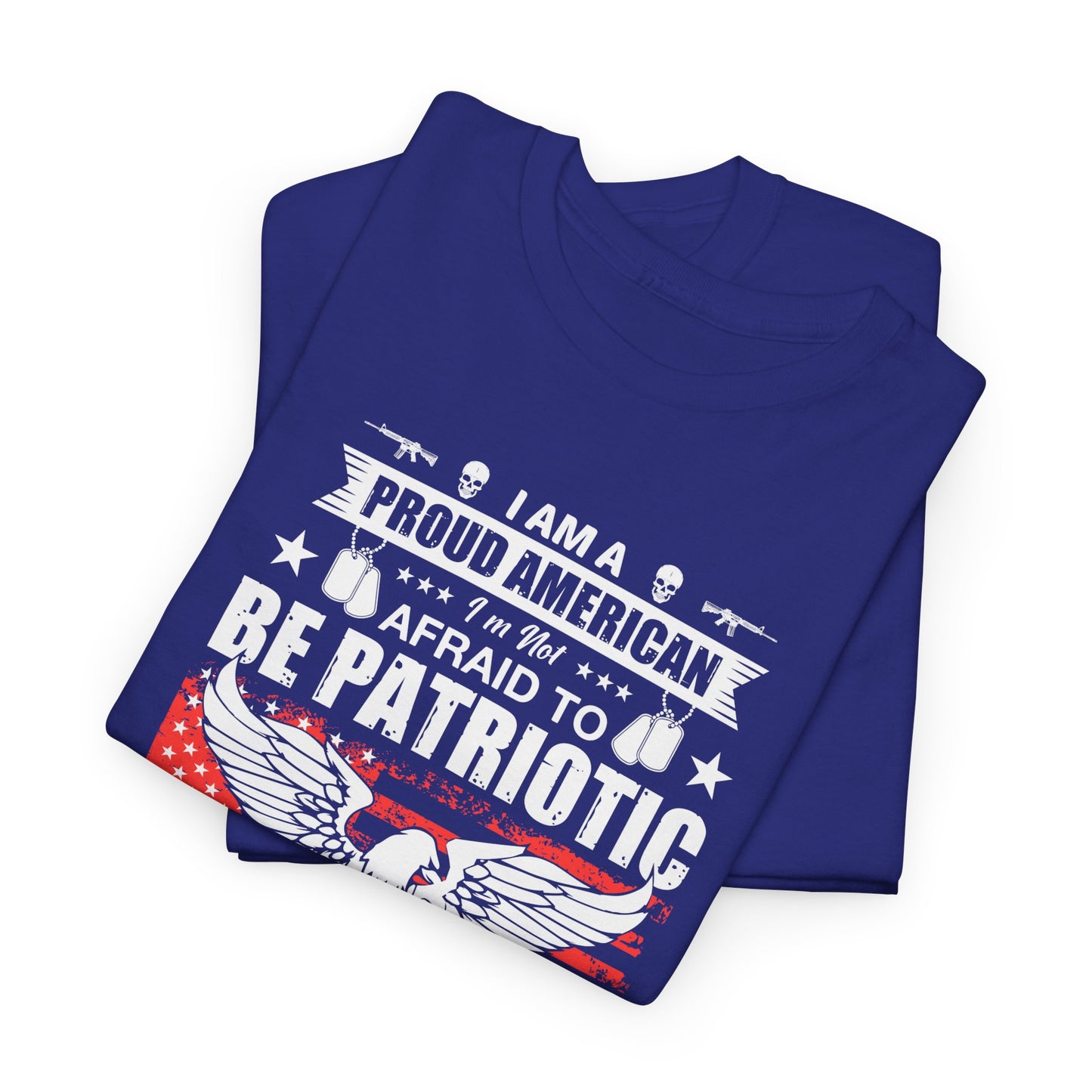 Unisex Patriotic Tee - Proud American T-Shirt, 4th of July Gift, Freedom Shirt, Memorial Day Apparel, Casual Wear - 13789