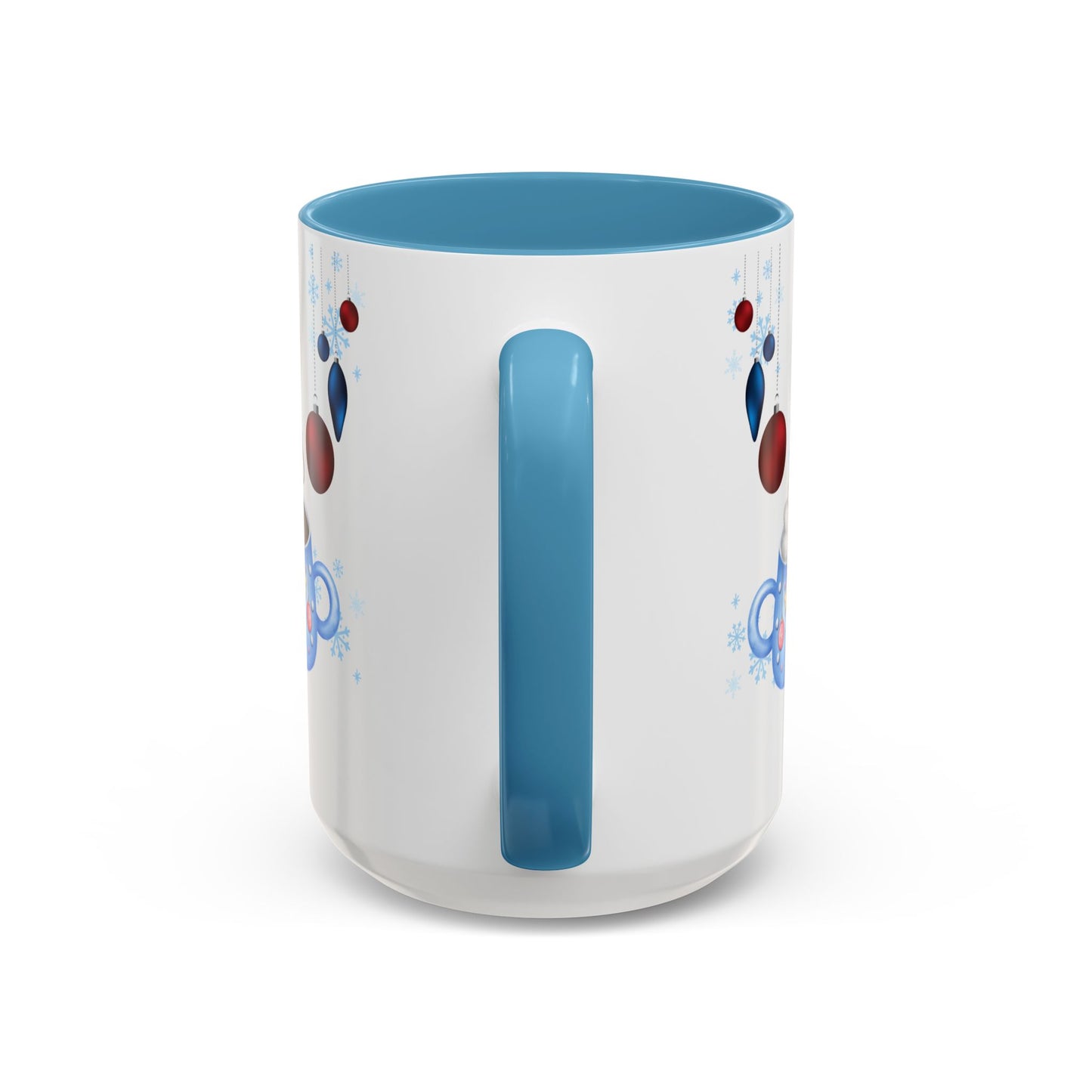 Blue Christmas - Accent Coffee Mug (11, 15oz)