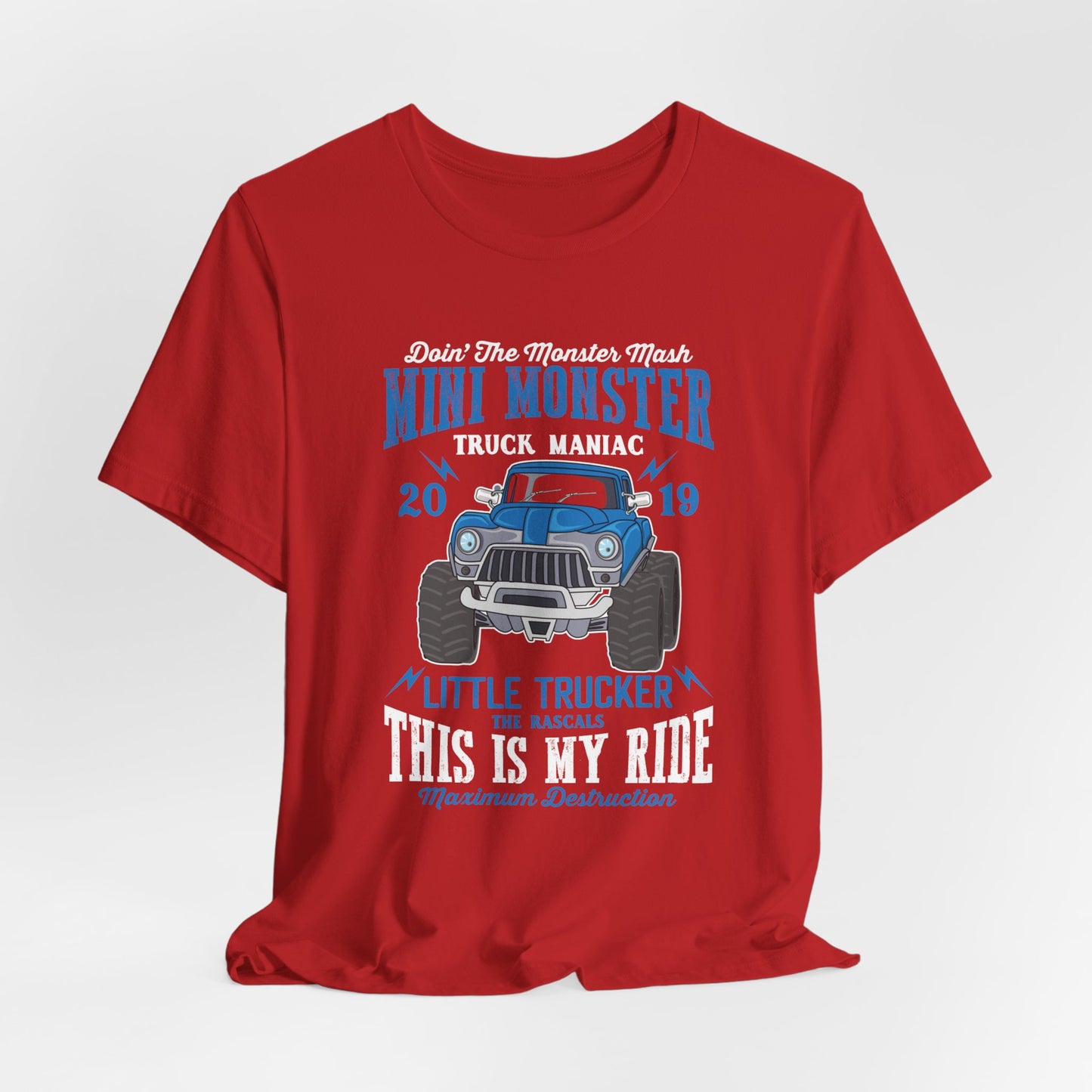 Mini Monster, Little Trucker, This is My Ride - Unisex Jersey Short Sleeve Tee