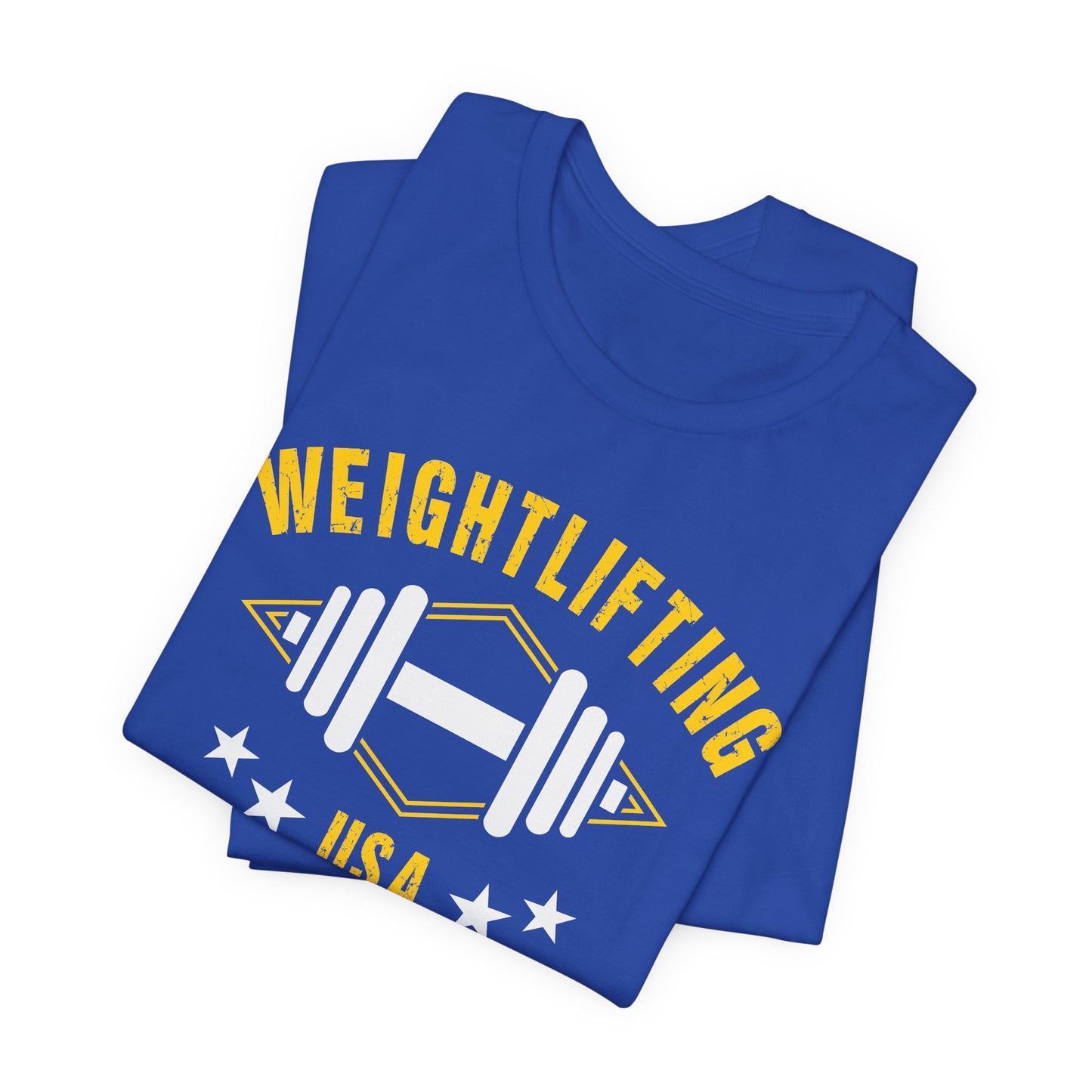 Gym: Weightlifting  - Unisex Jersey Short Sleeve Tee