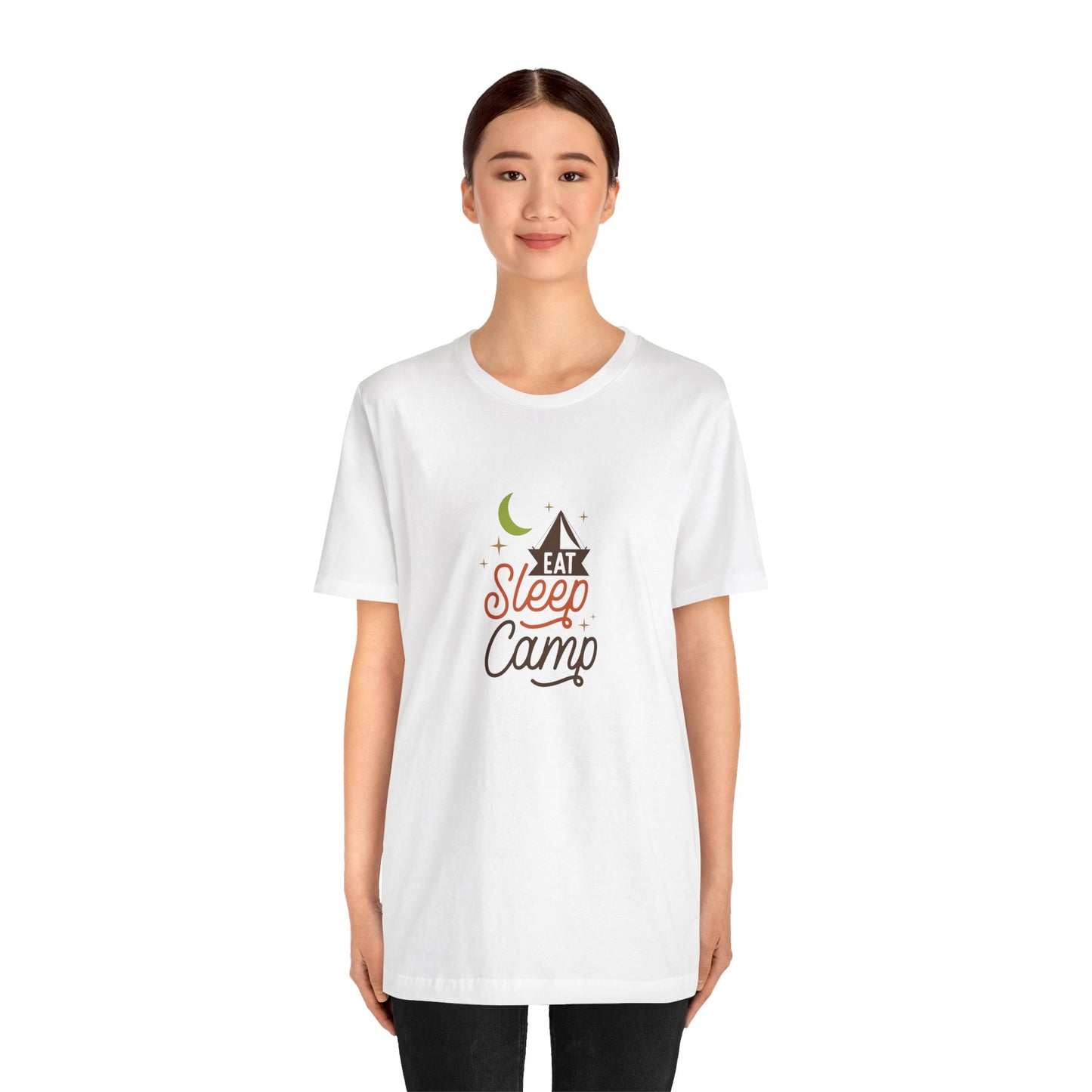 Eat Sleep Camp - Unisex Jersey Short Sleeve Tee - 10568