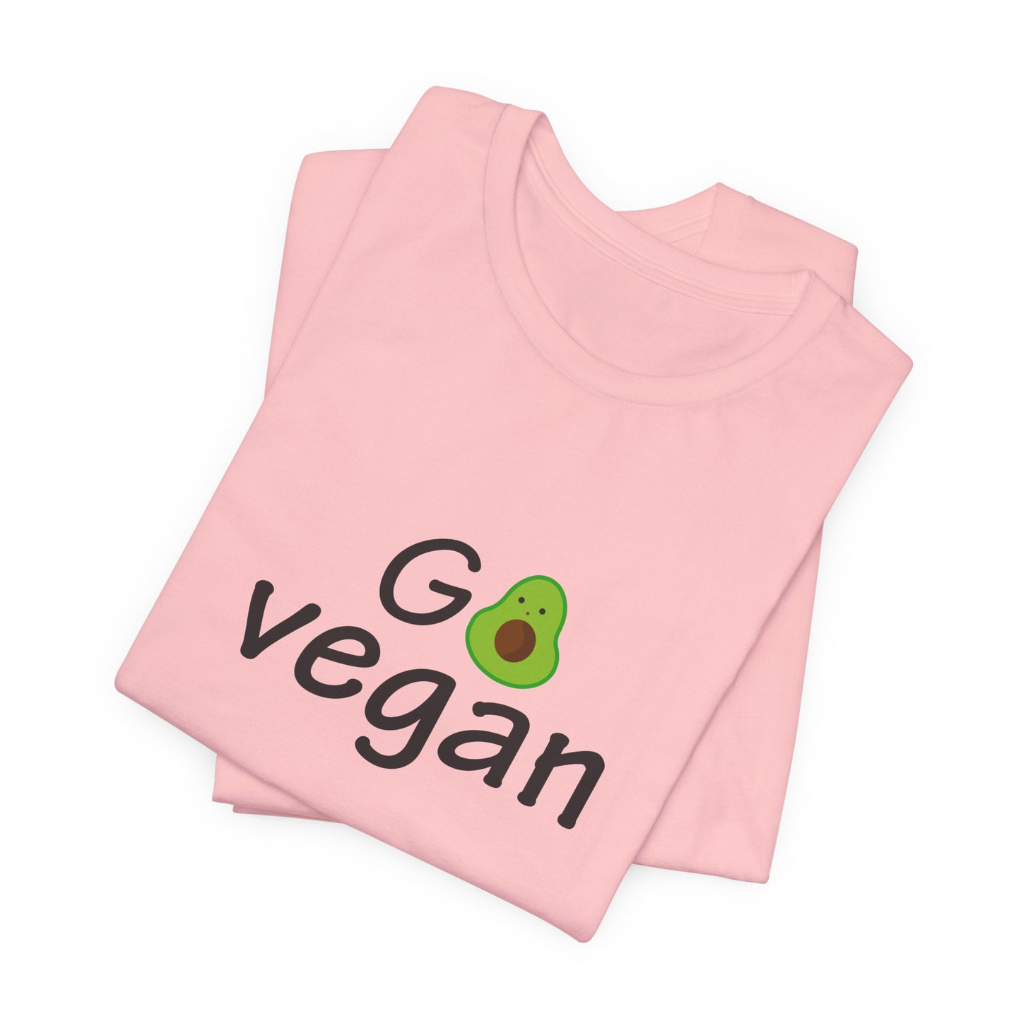 Go Vegan - Unisex Jersey Short Sleeve Tee