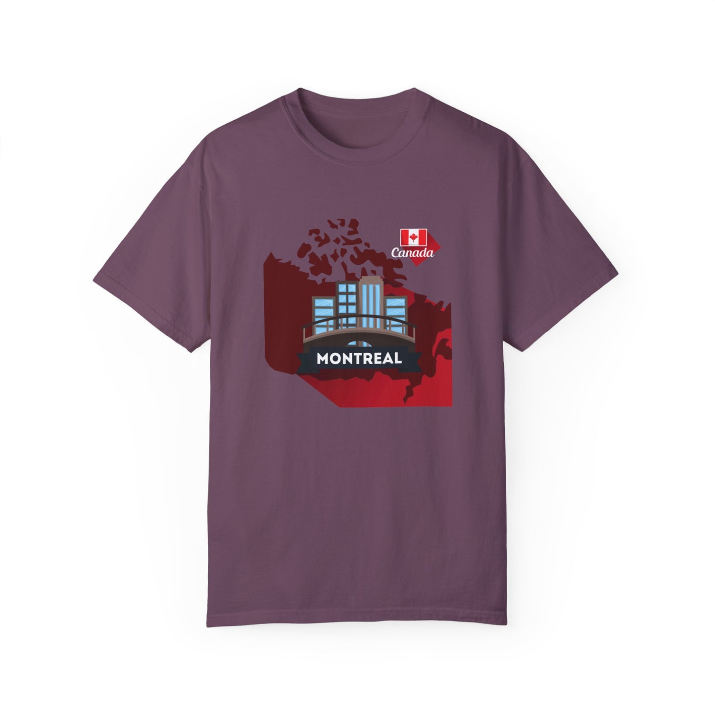 Montreal Graphic Unisex T-Shirt - Perfect for Travelers & Locals - 12201