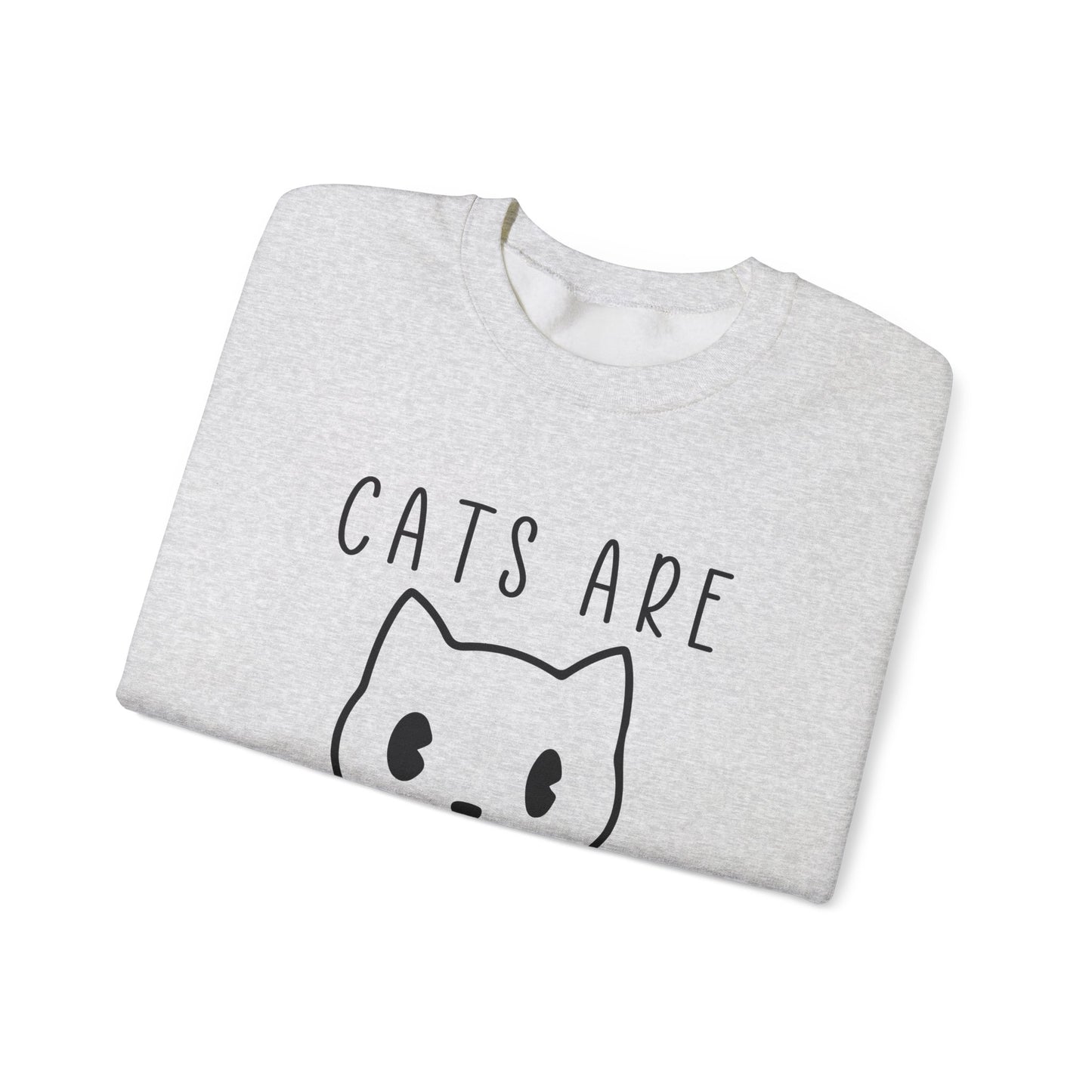 Cats Are Forever - Unisex Heavy Blend™ Crewneck Sweatshirt