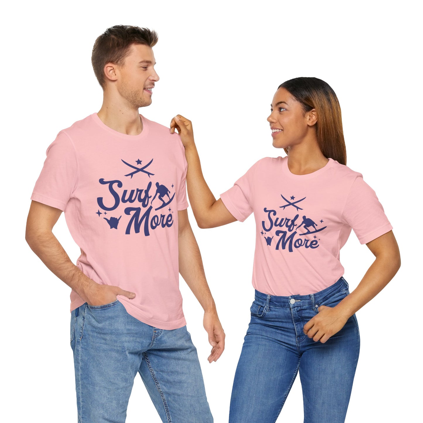 Surf More - Unisex Jersey Short Sleeve Tee