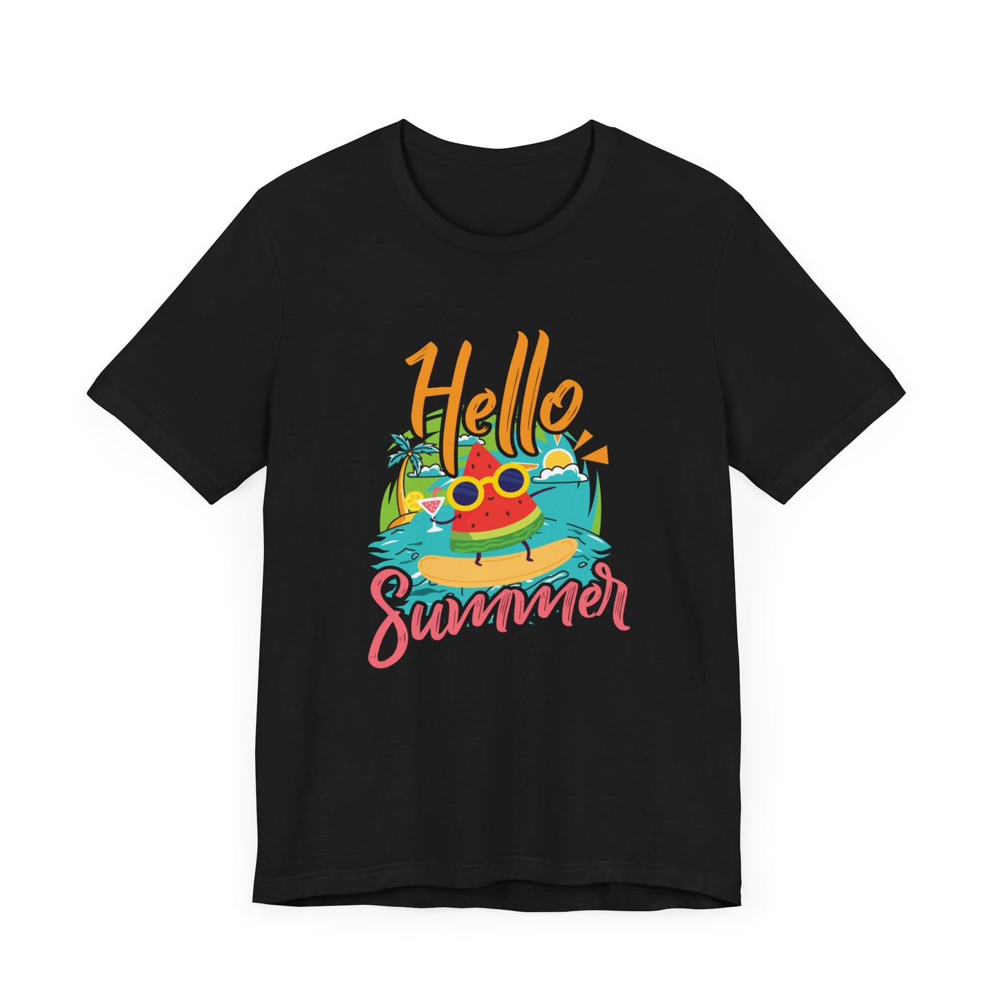 Hello Summer - Unisex Jersey Short Sleeve Tee