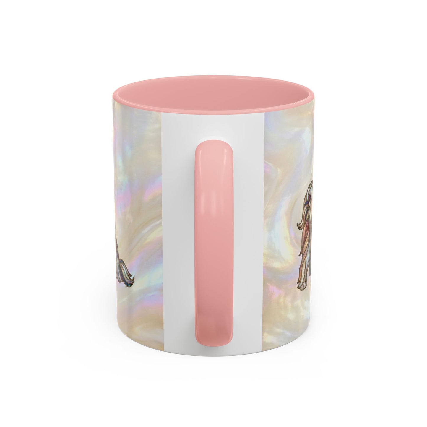 Shih Tzu Accent Coffee Mug – Stained Glass Design 11/15oz - 14647