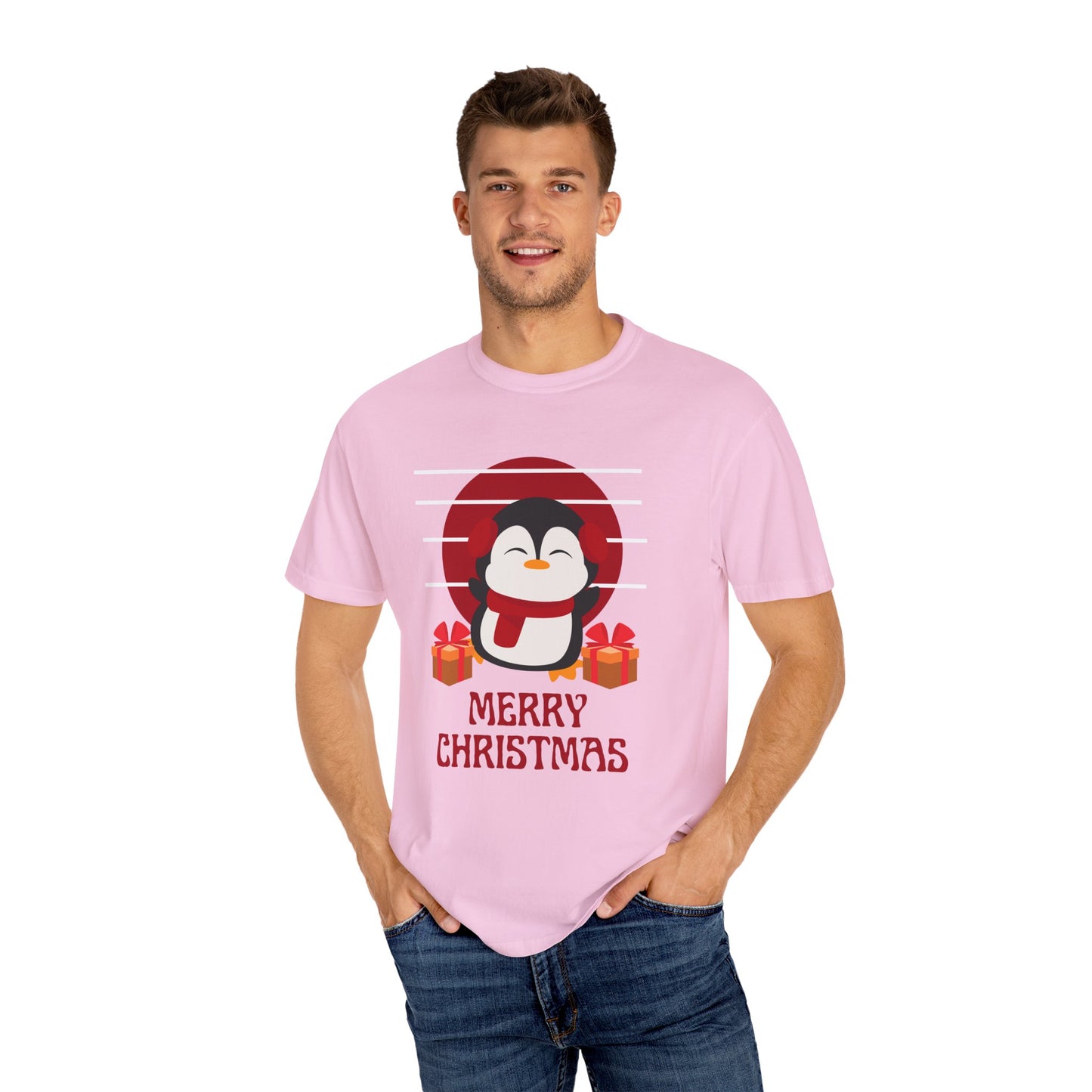 Merry Christmas - Unisex Garment-Dyed T-shirt