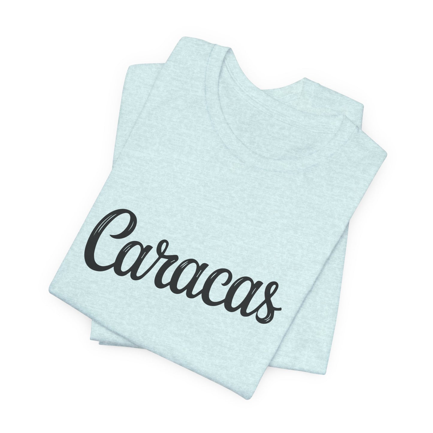 Caracas Unisex Jersey Short Sleeve Tee - Casual Graphic T-Shirt for Everyday Wear - 12270