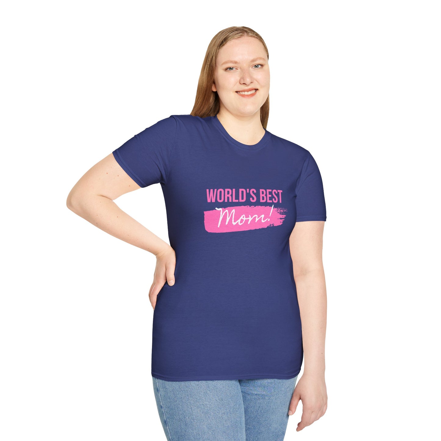 World's Best Mom! - Unisex Softstyle T-Shirt - 11714