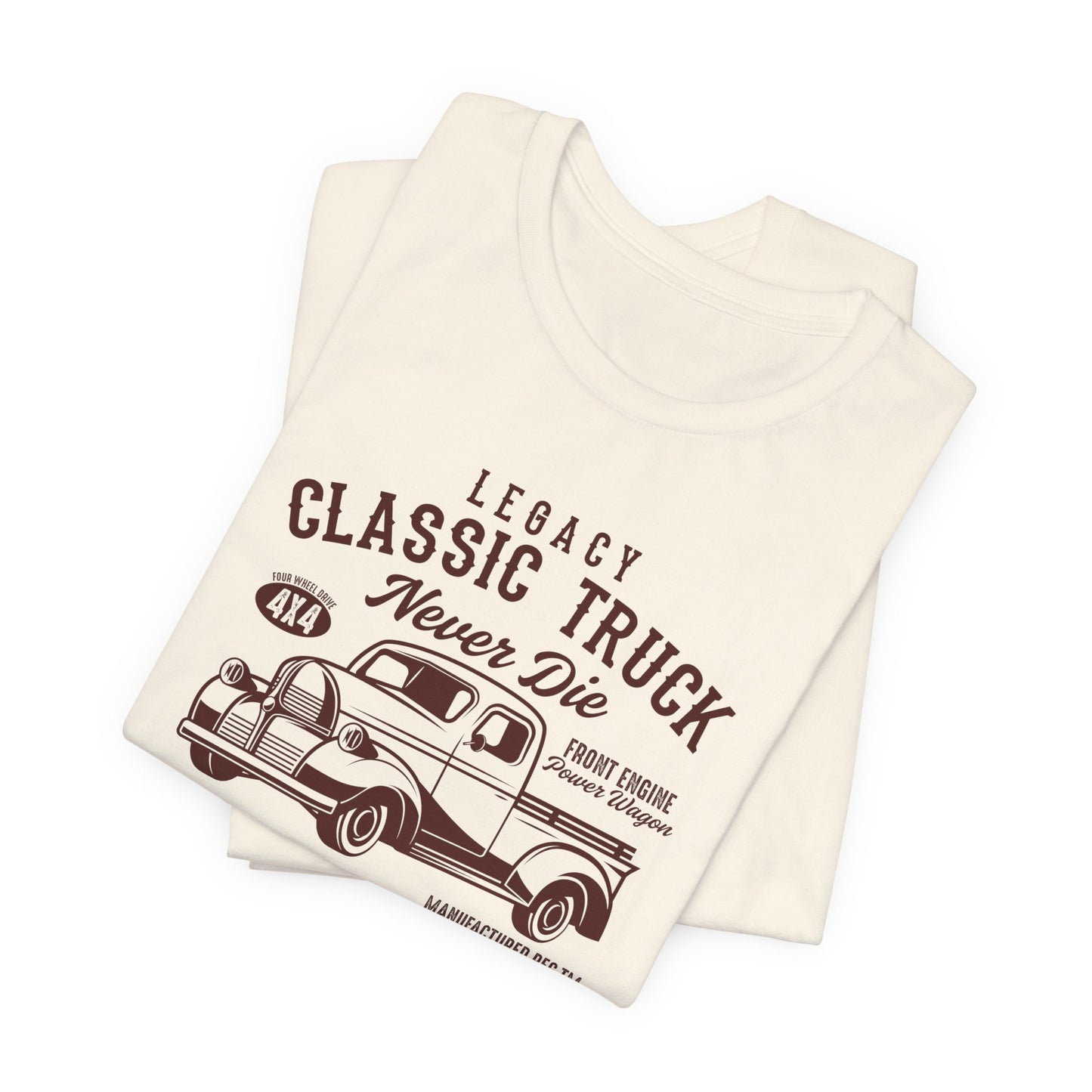 Legacy Classic Truck Never Die - Unisex Jersey Short Sleeve Tee