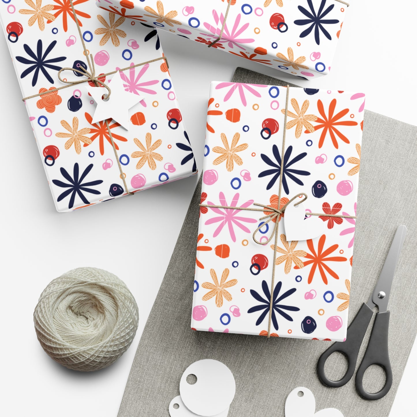 Colorful Flowers - Gift Wrap Papers - 10213