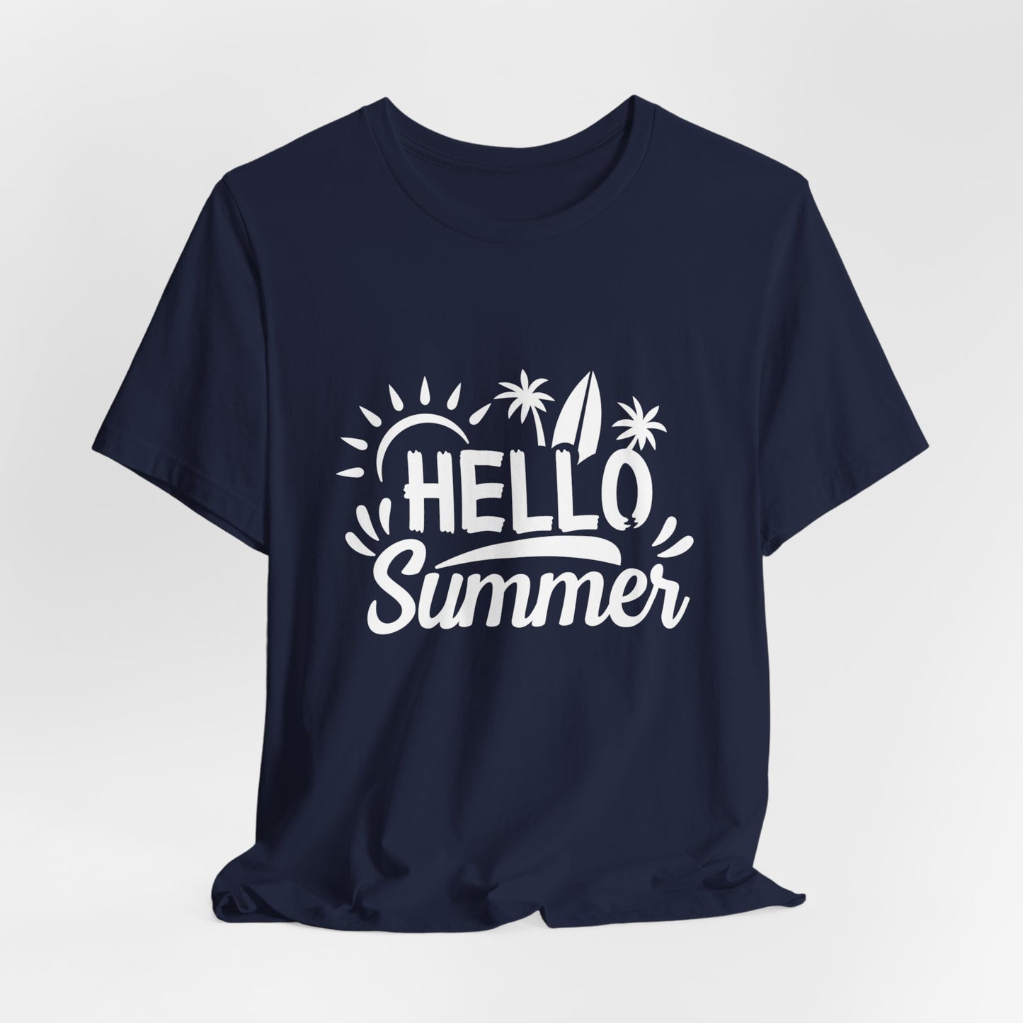 Hello Summer - Unisex Jersey Short Sleeve Tee - 13098