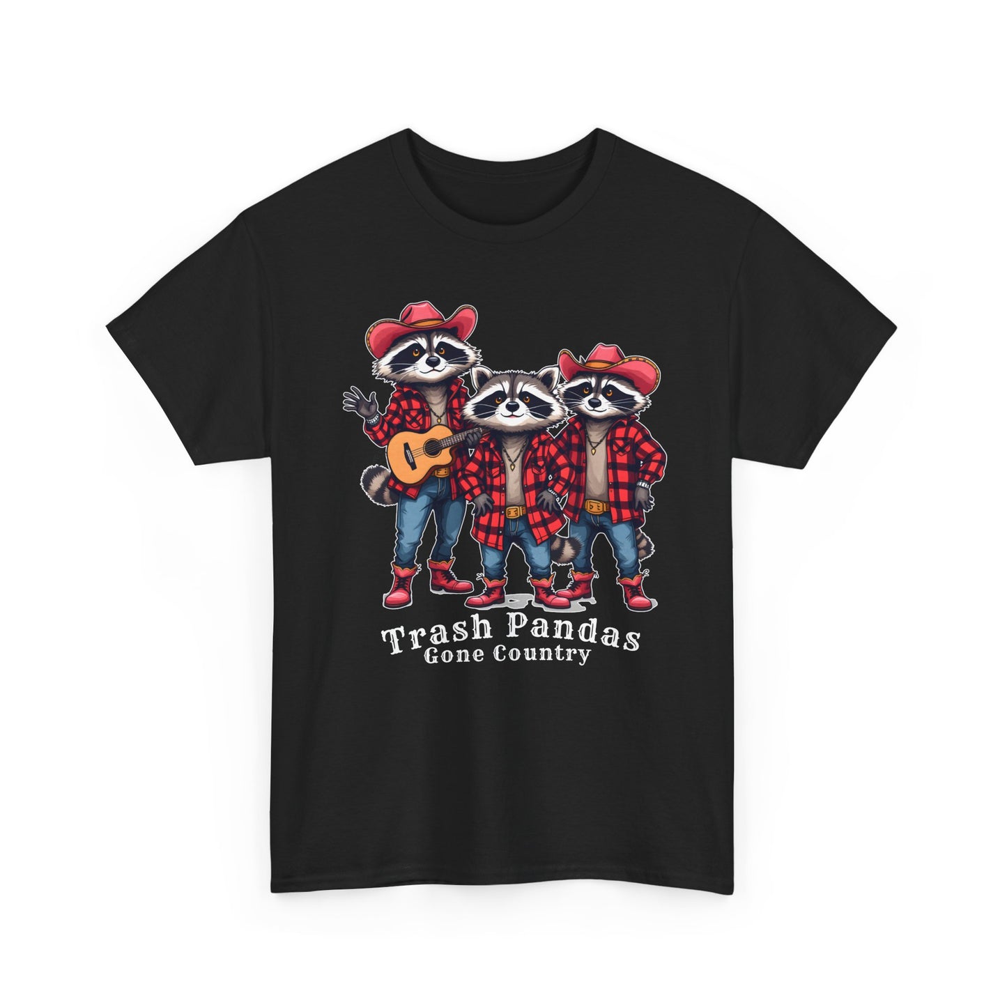 Trash Pandas Gone Country Shirt – Funny Raccoon Band Graphic Tee Gift - 14859