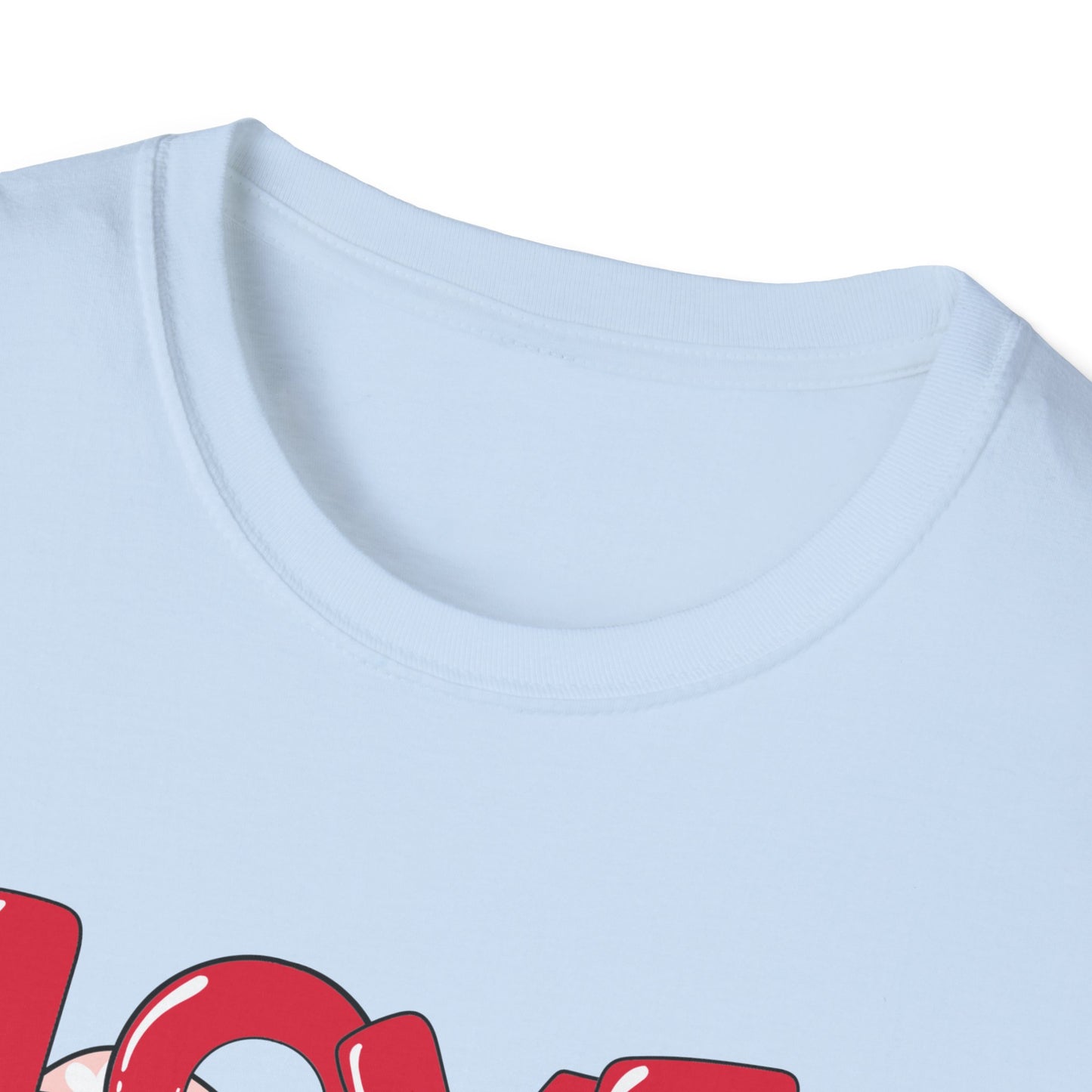 Gnomes, Love, Happy Valentine's Day - Unisex Softstyle T-Shirt - 11444