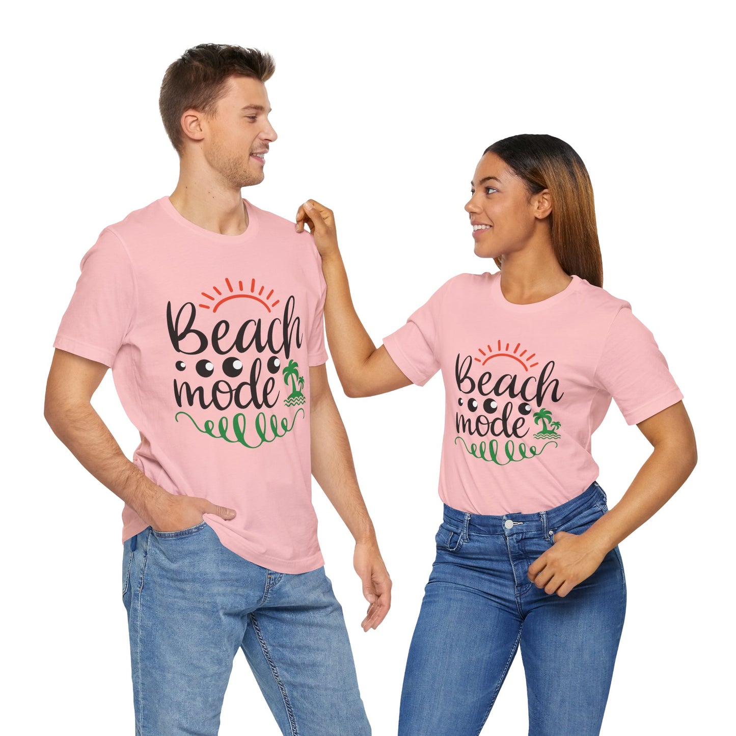 Summer: Beach Mode - Unisex Jersey Short Sleeve Tee - 13238