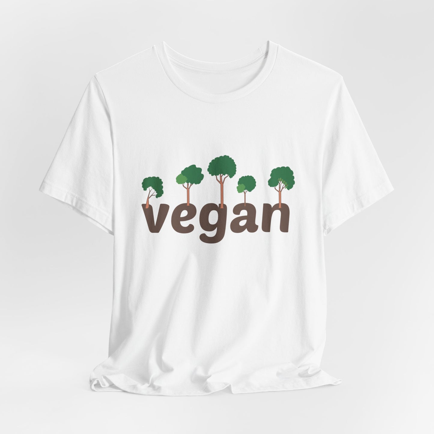 Vegan - Unisex Jersey Short Sleeve Tee