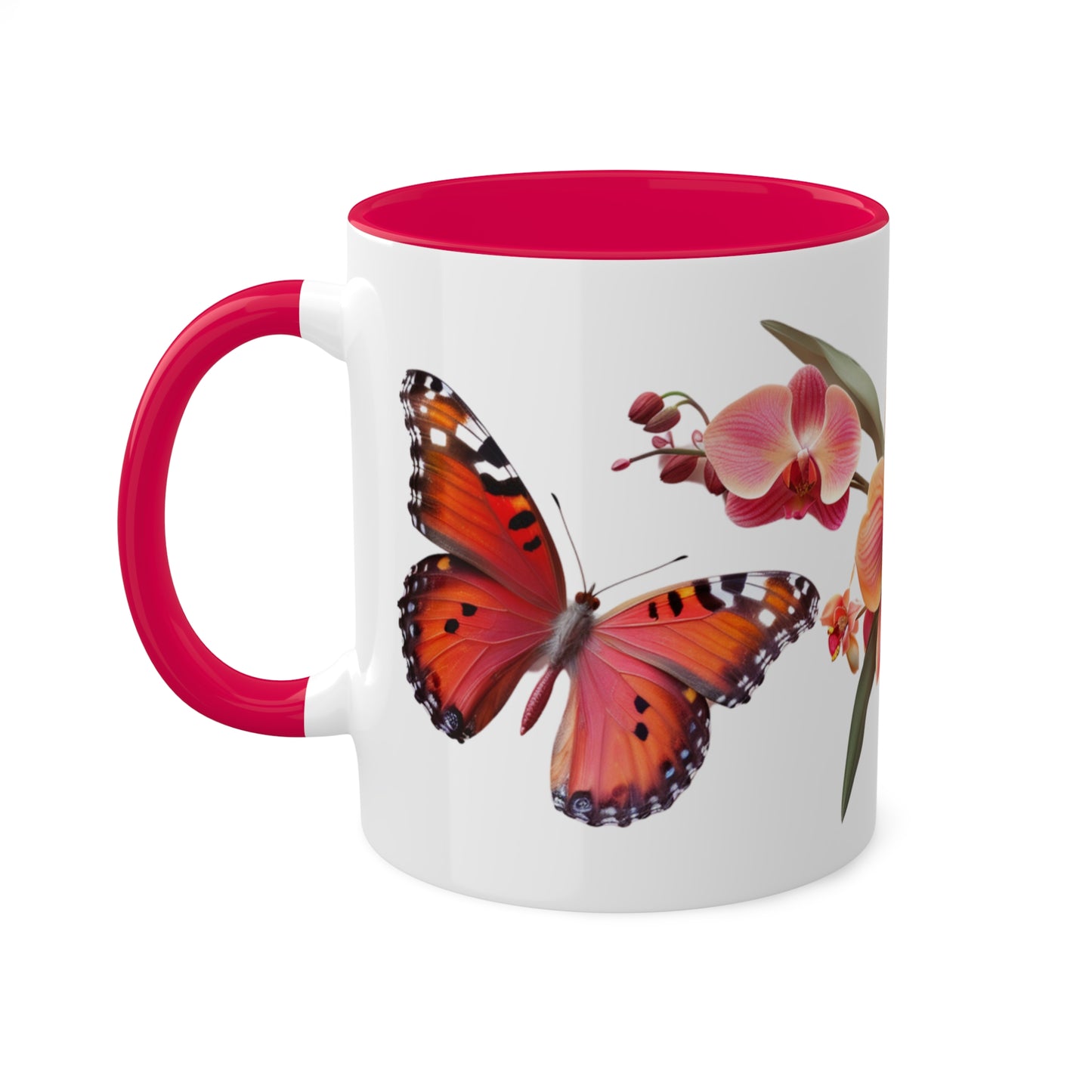 Butterflies: Nature's Delicate Dancer - Colorful Mugs, 11oz