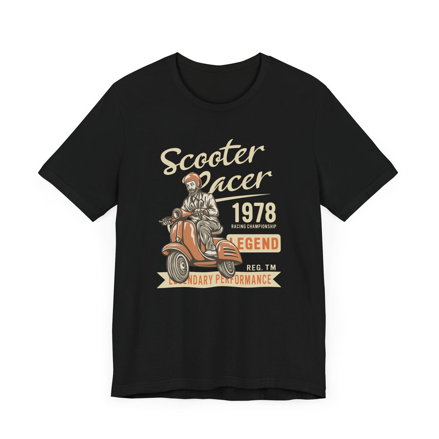 Scooter Racer - Unisex Jersey Short Sleeve Tee