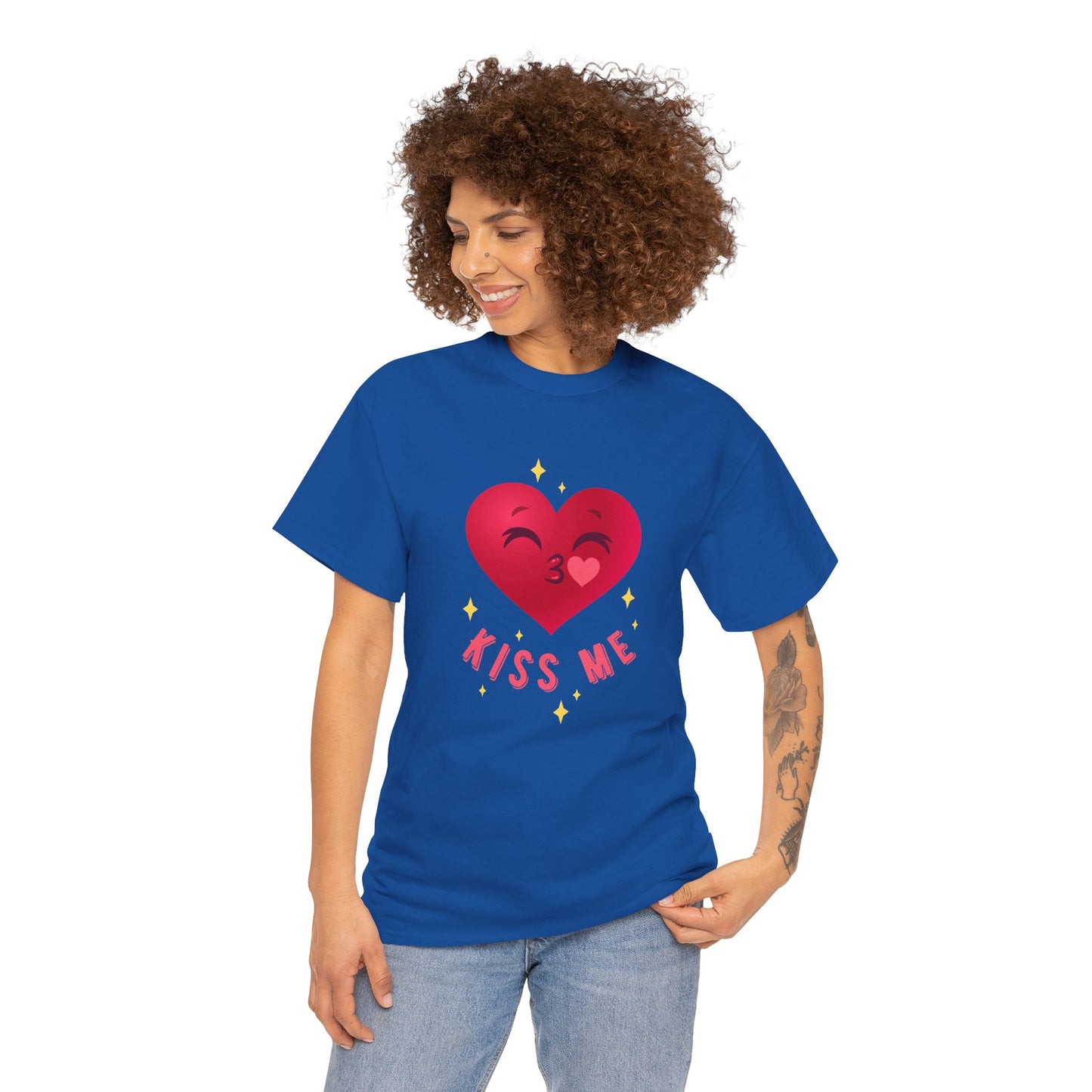 Kiss Me - Unisex Heavy Cotton Tee - 11521