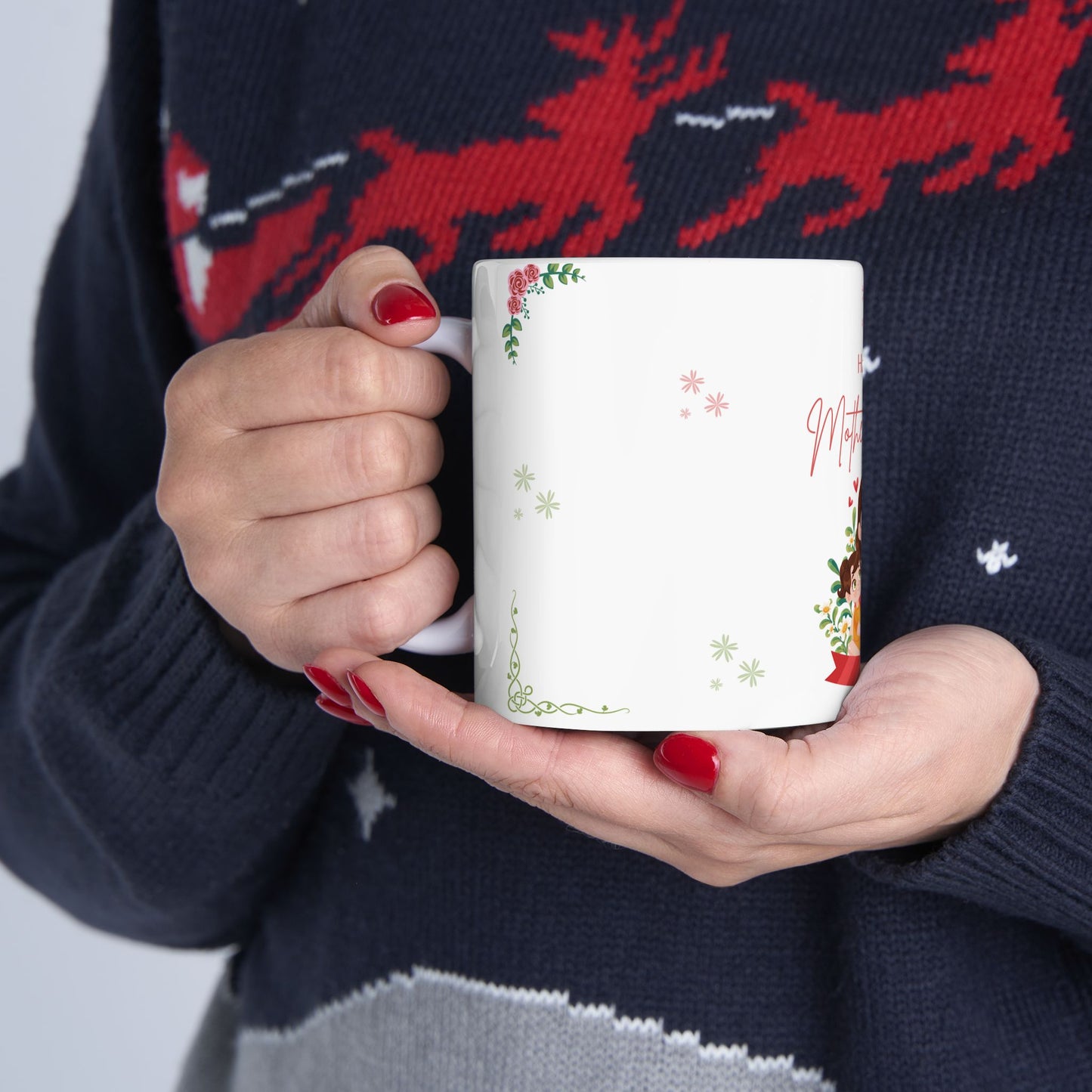 Happy Mother's Day Ceramic Mug - 11oz & 15oz - Perfect Gift for Moms - 11811