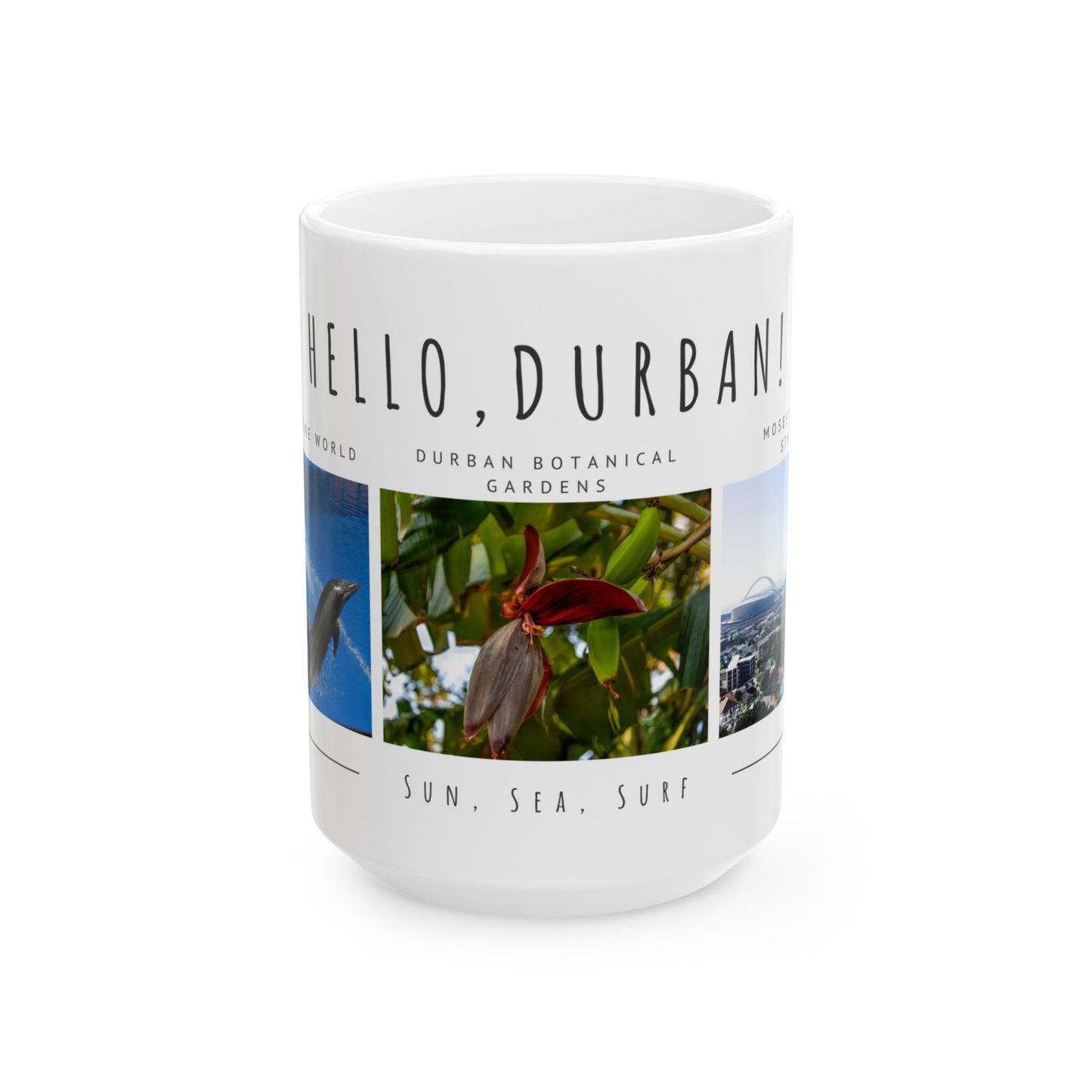 Hello Durban! Scenic Ceramic Mug - 11oz & 15oz - 12235