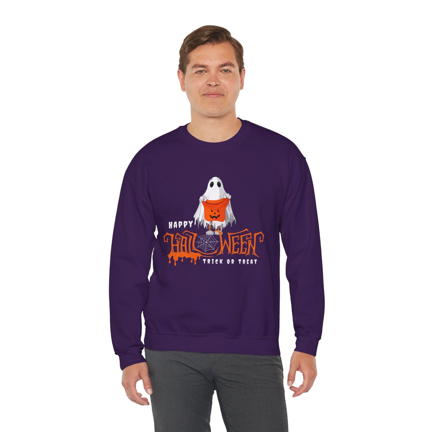 Happy Halloween - Unisex Heavy Blend™ Crewneck Sweatshirt