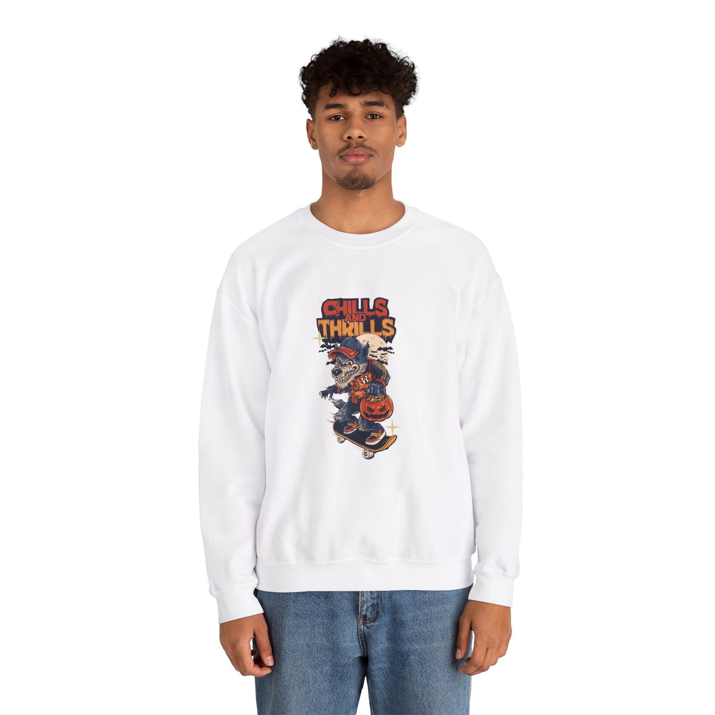 Chills & Thrills - Unisex Heavy Blend™ Crewneck Sweatshirt