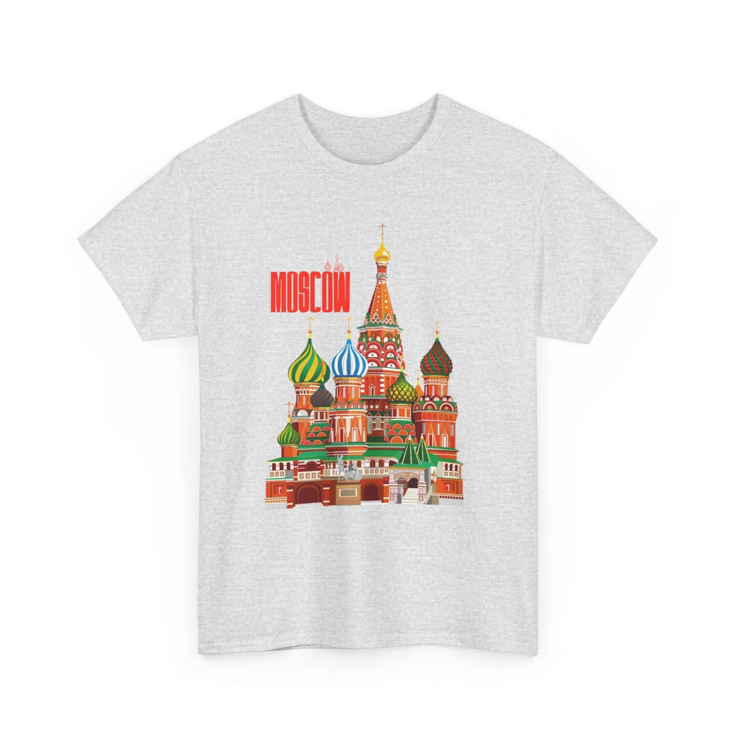 Moscow Graphic Unisex Heavy Cotton Tee - 12050