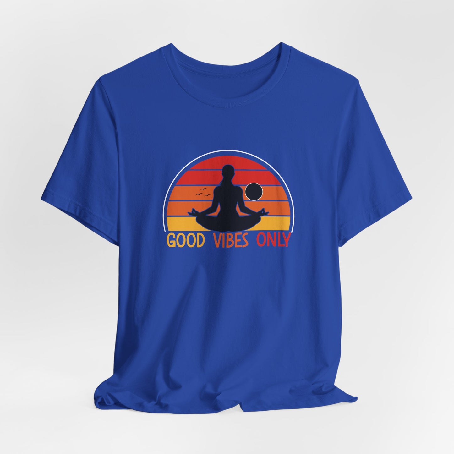 Yoga: Good Vibes Only - Unisex Jersey Short Sleeve Tee