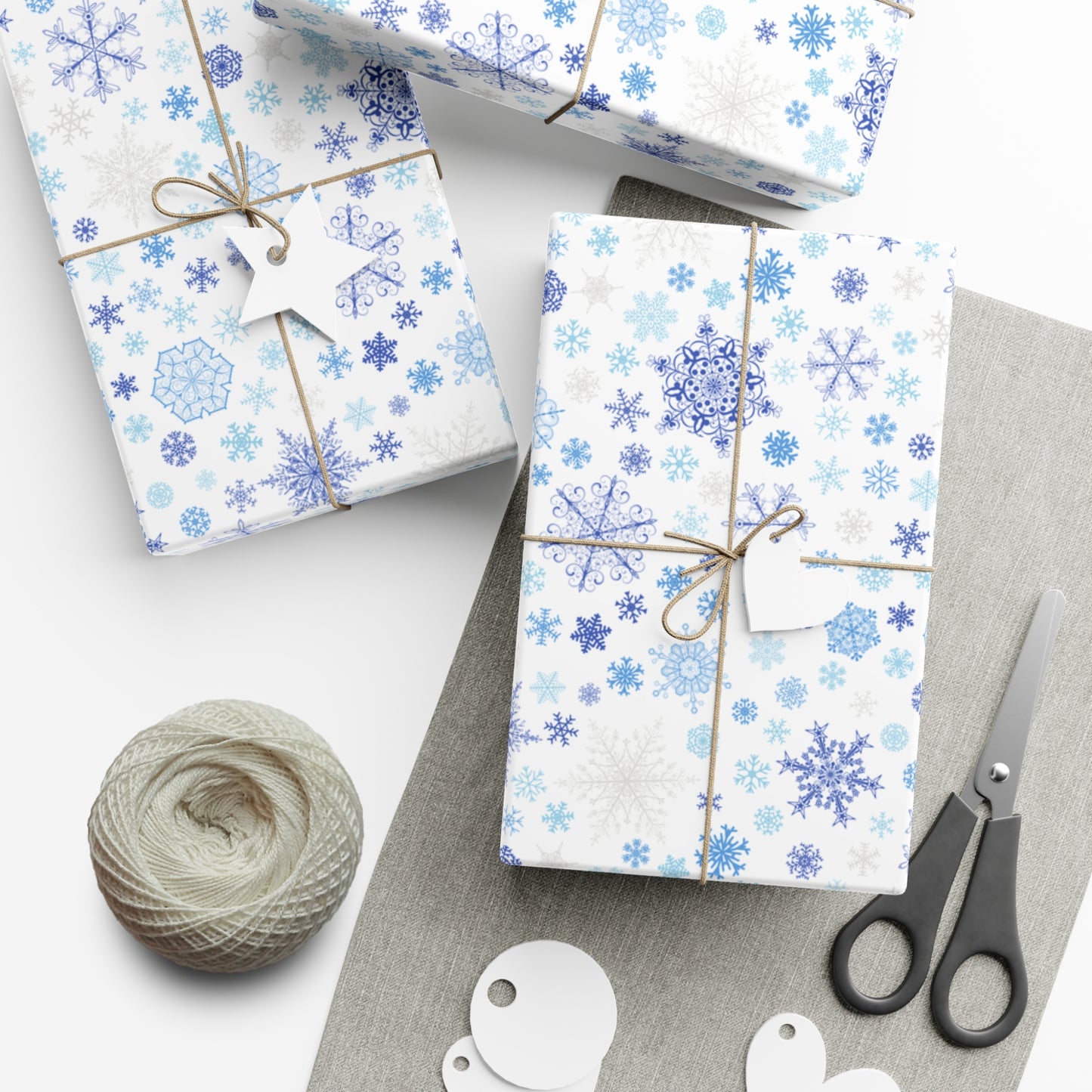 Snowflakes - Gift Wrap Papers - 10006