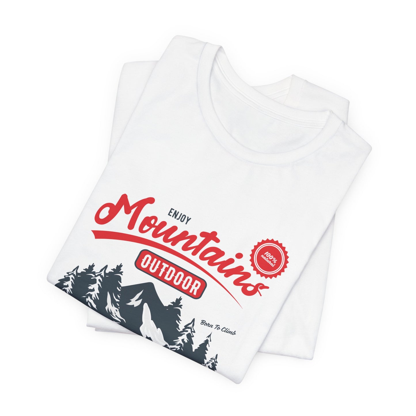 Enjoy Mountains, Outdoor Explorer - Unisex Jersey Short Sleeve Tee